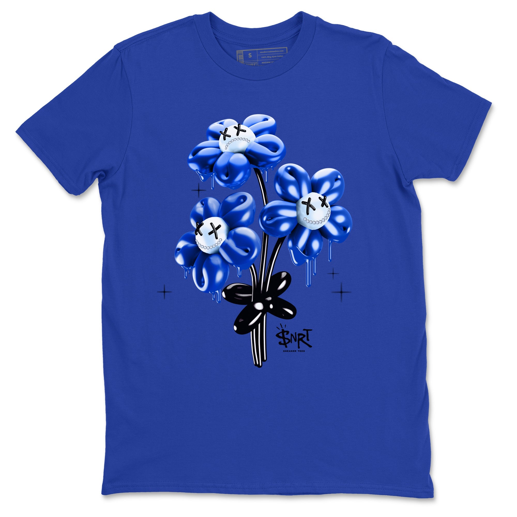 Air Foamposite One Royal shirts to match jordans Balloon Bouquet sneaker match tees Air Foamposite One Royal Drip Gear Zone unisex cotton Royal Blue 2 crew neck shirts