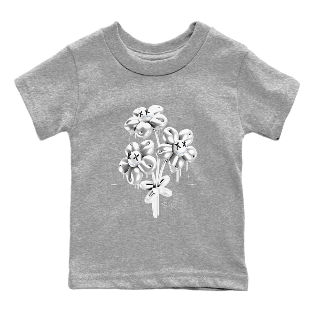 Air Jordan 1 Golf Gift Giving shirt to match jordans Balloon Bouquet sneaker tees Air Jordan 1 Tokyo Drip Gear Zone Baby Toddler Heather Grey 2 T-Shirt
