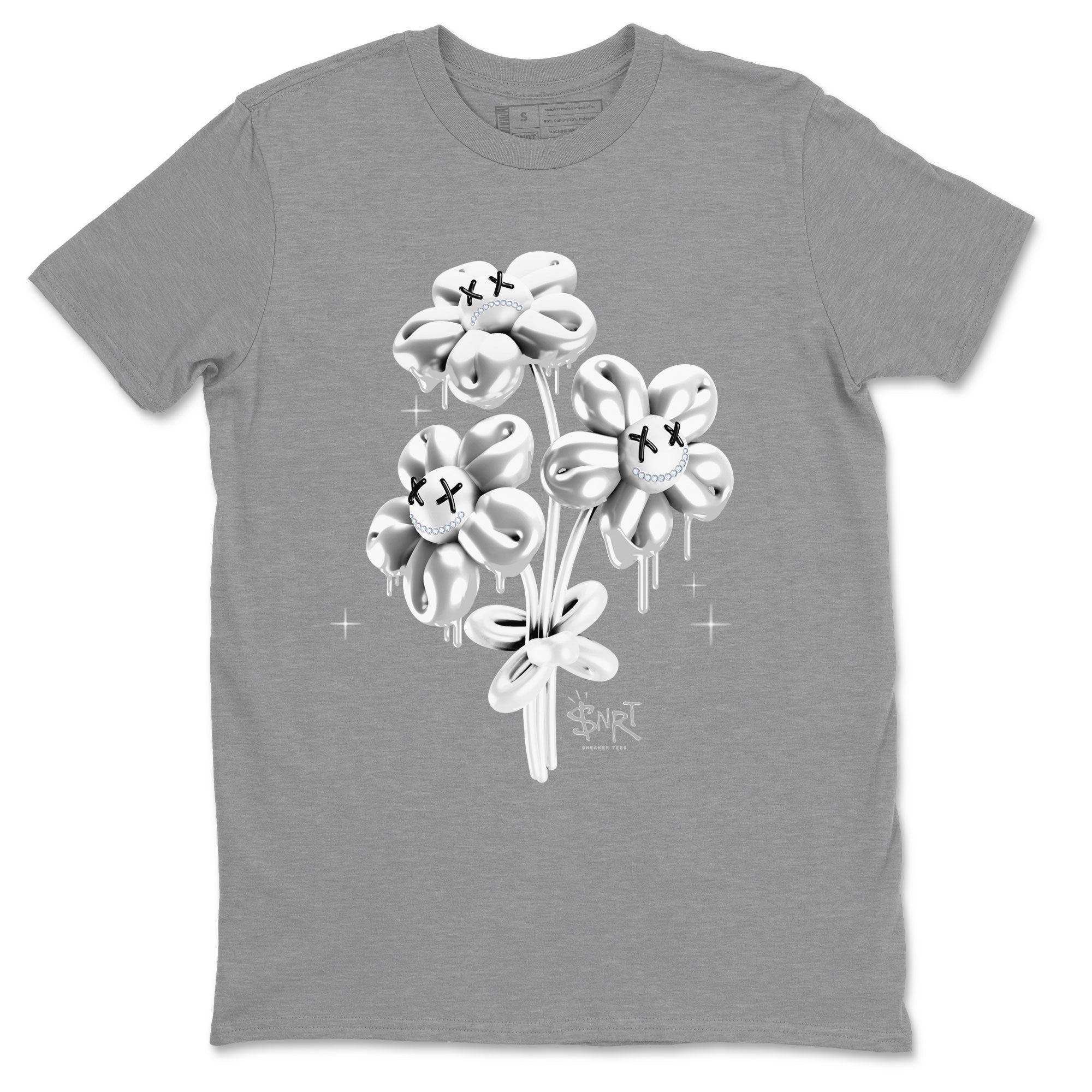 Air Jordan 1 Golf Gift Giving shirt to match jordans Balloon Bouquet sneaker tees Air Jordan 1 Tokyo Drip Gear Zone Streetwear Casual Fit Heather Grey 2 T-Shirt