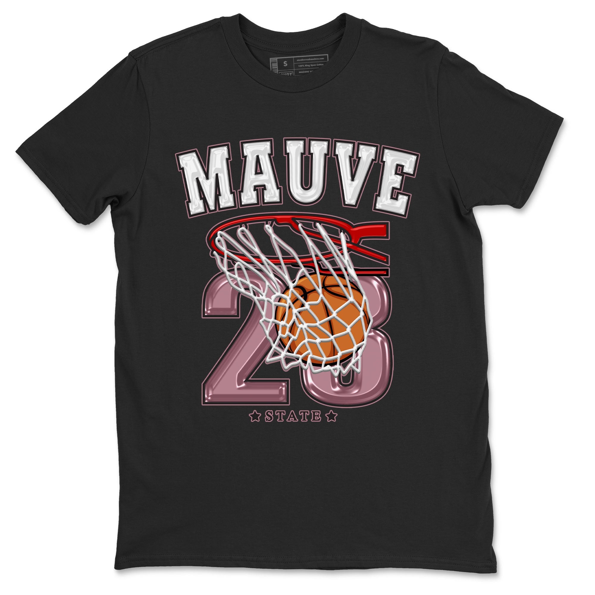 Air Jordan 1 Mauve shirt to match jordans Basketball sneaker tees AJ1 Mauve Drip Gear Zone Sneaker Matching Clothing Brand Unisex Sneaker Tee Black 2 T-Shirt
