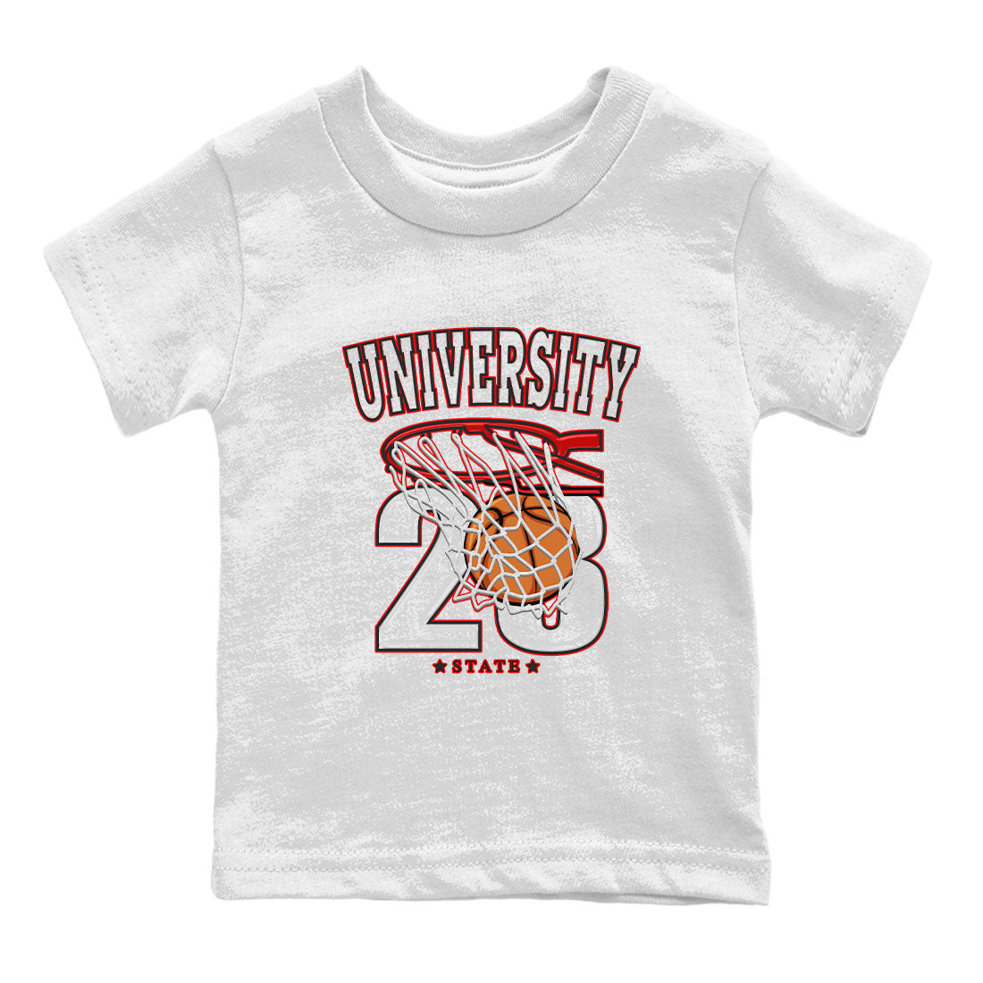 1s Low University Red shirt to match jordans Basketball sneaker tees Air Jordan 1 University Red Drip Gear Zone Sneaker Matching Clothing Brand Baby Toddler White 2 T-Shirt