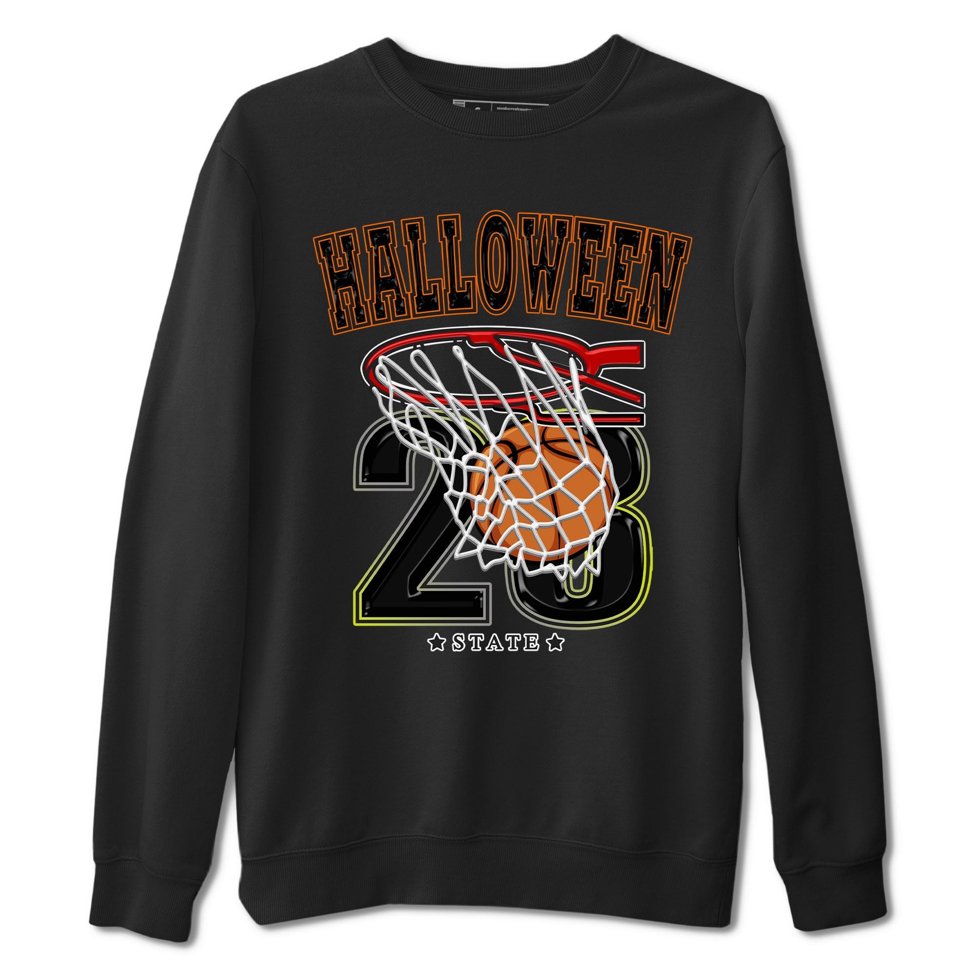Nike Dunk Halloween shirt to match jordans Basketball sneaker tees Nike Dunk Mid Halloween Drip Gear Zone Sneaker Matching Clothing Brand Unisex Sneaker Tee Black 2 T-Shirt