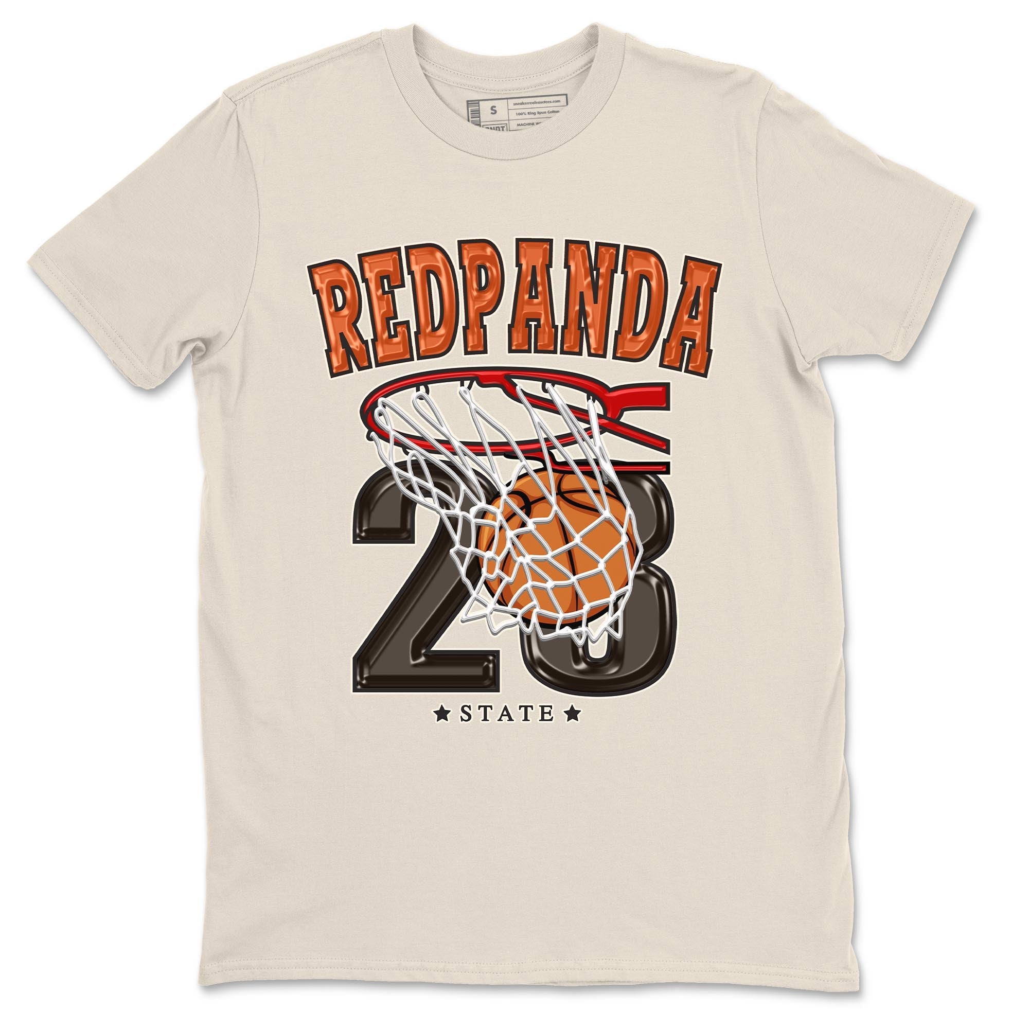 Nike Low Dunk Red Panda shirt to match jordans Basketball sneaker tees Nike Dunk Red Panda Drip Gear Zone Unisex Streetwear Clothing Natural 2 T-Shirt