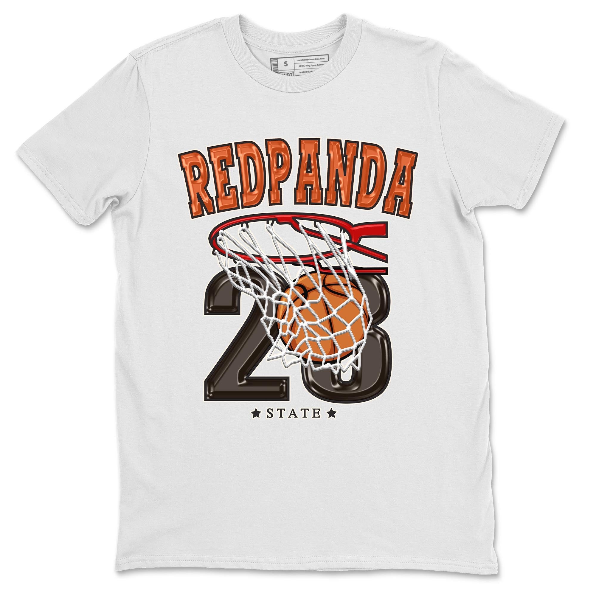 Nike Low Dunk Red Panda shirt to match jordans Basketball sneaker tees Nike Dunk Red Panda Drip Gear Zone Unisex Streetwear Clothing White 2 T-Shirt