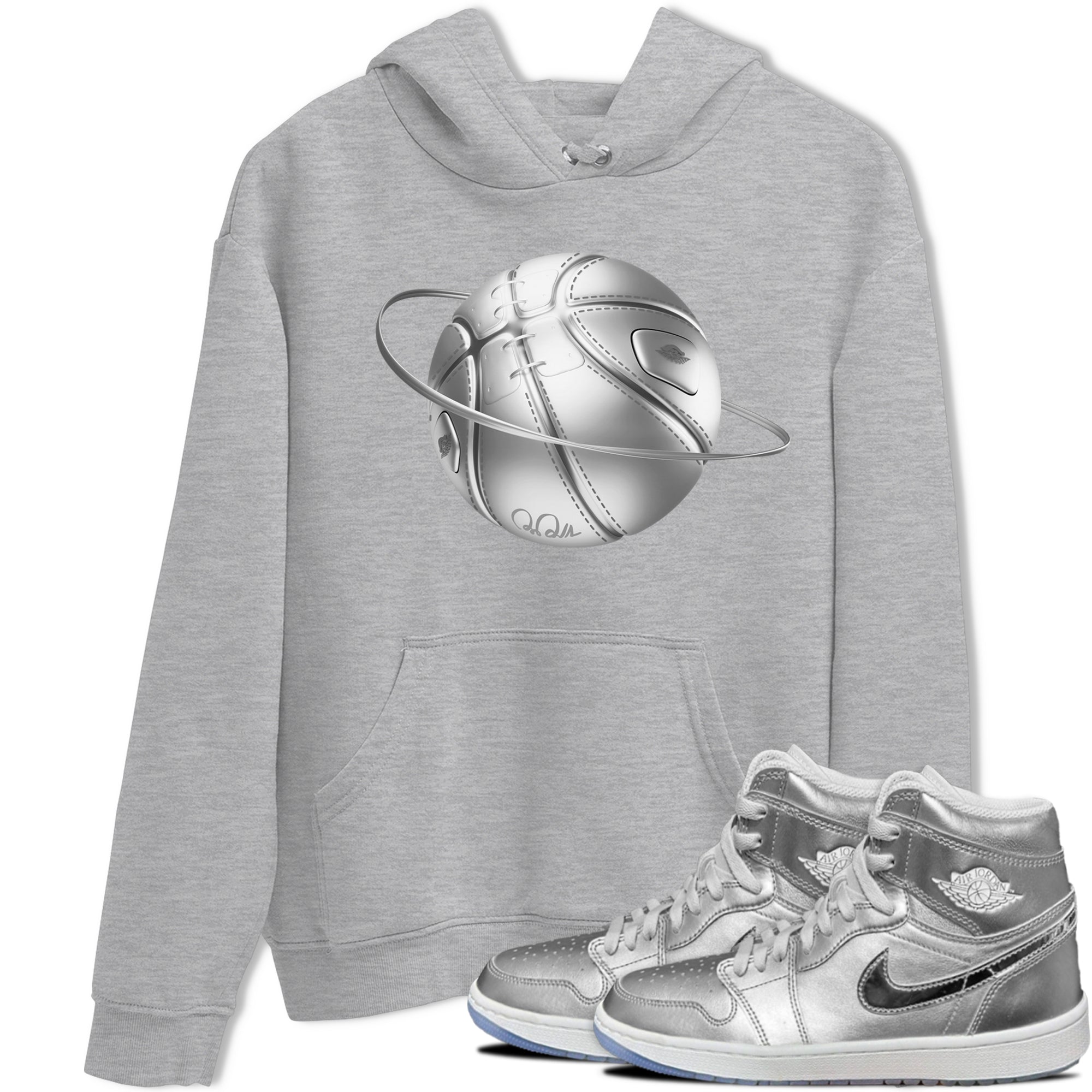 Air Jordan 1 Gift Giving shirt to match jordans Basketball Planet sneaker tees AJ1 Gift Giving Drip Gear Zone Unisex Heather Grey 1 T-Shirt