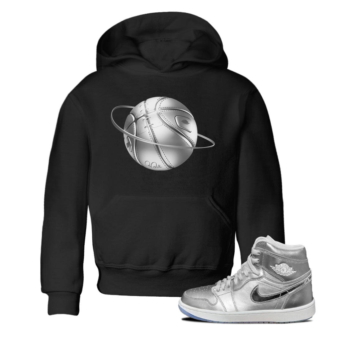 Air Jordan 1 Gift Giving shirt to match jordans Basketball Planet sneaker tees AJ1 Gift Giving Drip Gear Zone Baby Toddler Black 1 T-Shirt