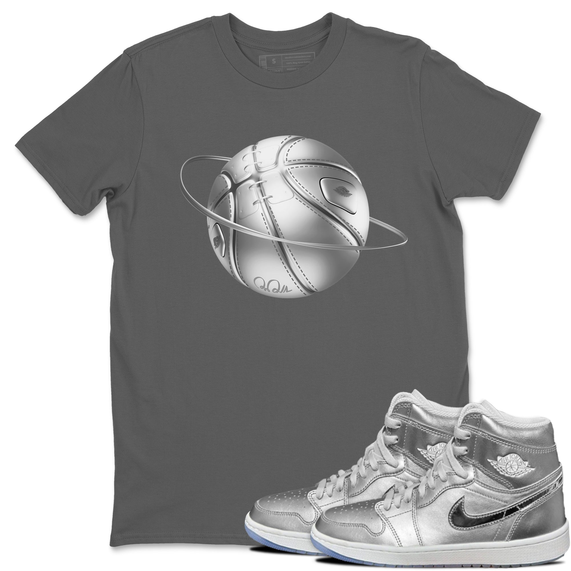 Air Jordan 1 Gift Giving shirt to match jordans Basketball Planet sneaker tees AJ1 Gift Giving Drip Gear Zone Unisex Cool Grey 1 T-Shirt
