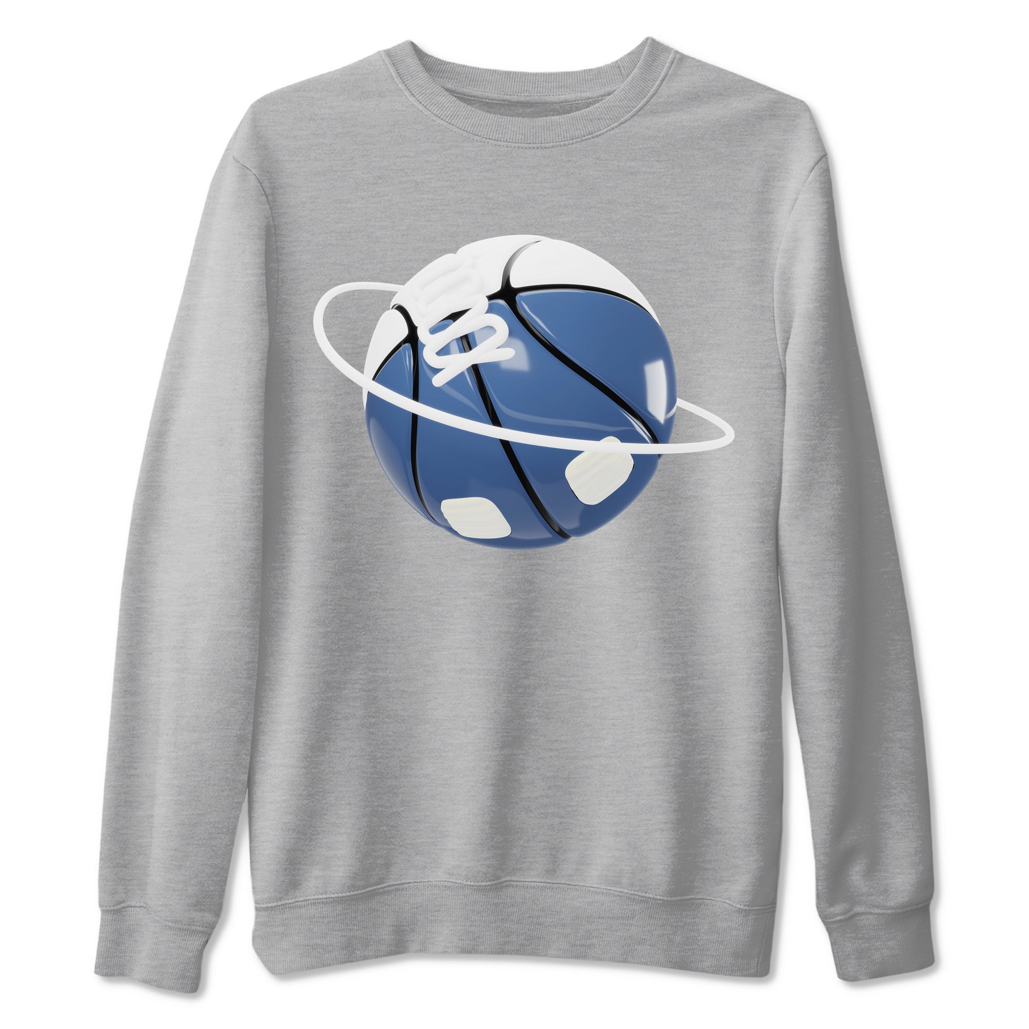 11s Diffused Blue Shirts To Match Jordans Basketball Planet sneaker match tees Air Jordan 11 Diffused Blue Tee Drip Gear Zone unisex cotton Heather Grey 2 crew neck shirts