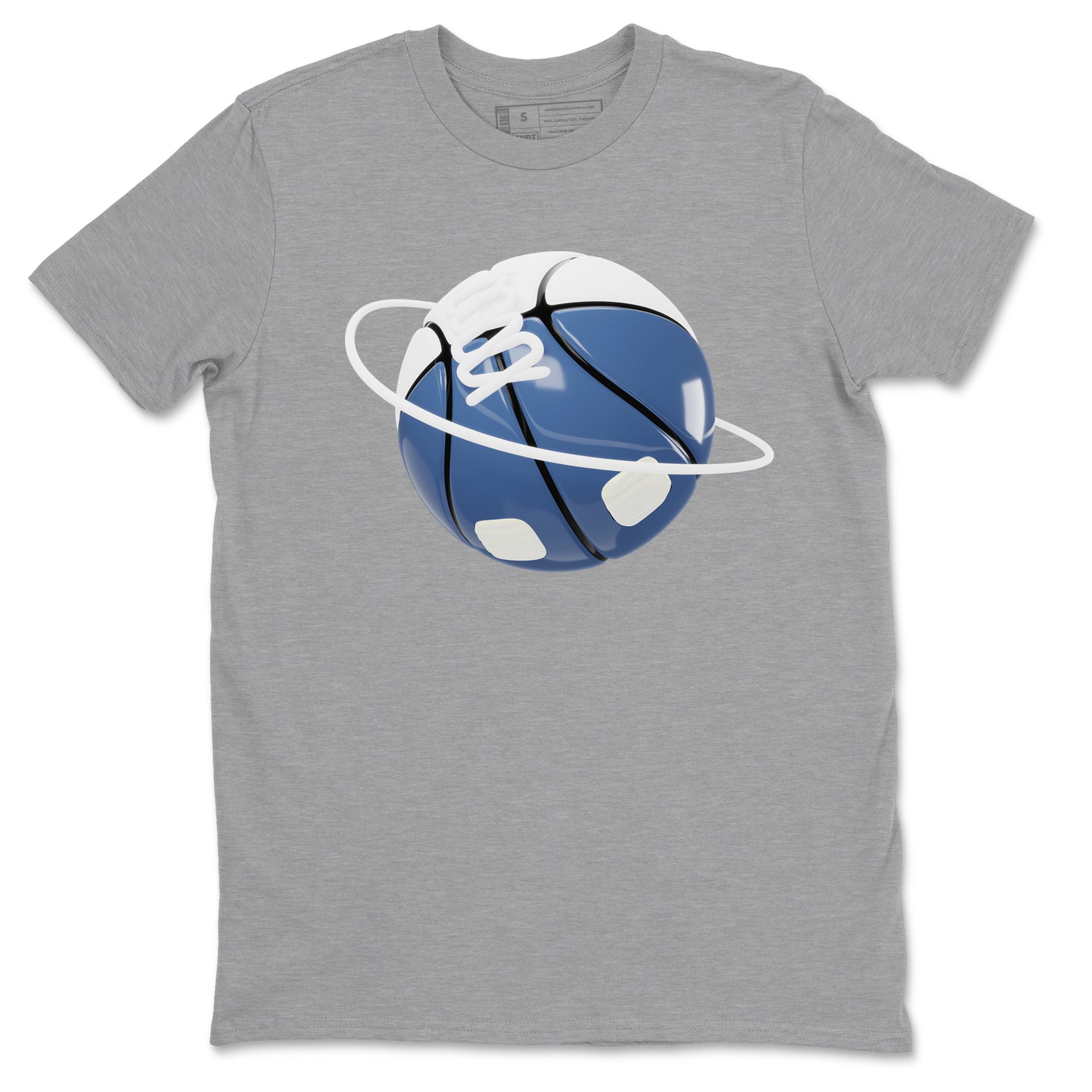 11s Diffused Blue Shirts To Match Jordans Basketball Planet sneaker match tees Air Jordan 11 Diffused Blue Tee Drip Gear Zone unisex cotton Heather Grey 2 crew neck shirts