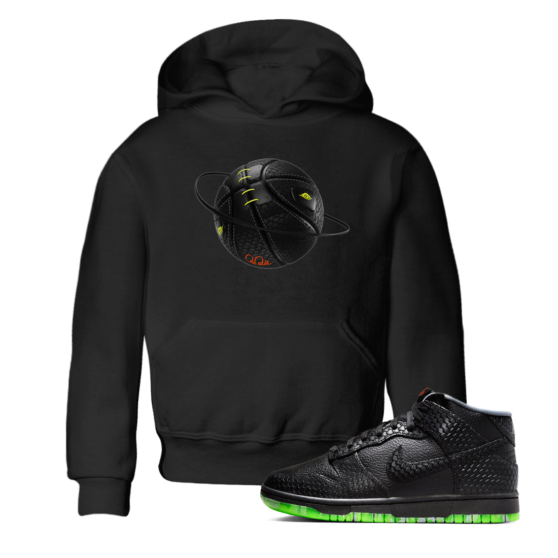 Dunk Halloween shirt to match jordans Basketball Planet sneaker tees halloween horror nights Nike Dunk Halloween Drip Gear Zone Baby Toddler Black 1 T-Shirt