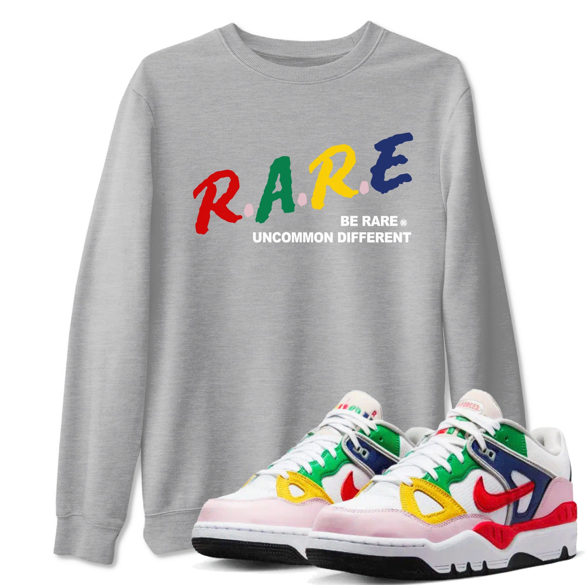 AF 3 Nigo shirtsto match jordans Be Rare Uncommon Different sneaker match tees Air Force 3 Low x Nigo Blue Void and Tour Yellow match shoes to clothes Drip Gear Zone unisex cotton Heather Grey 1 shirts