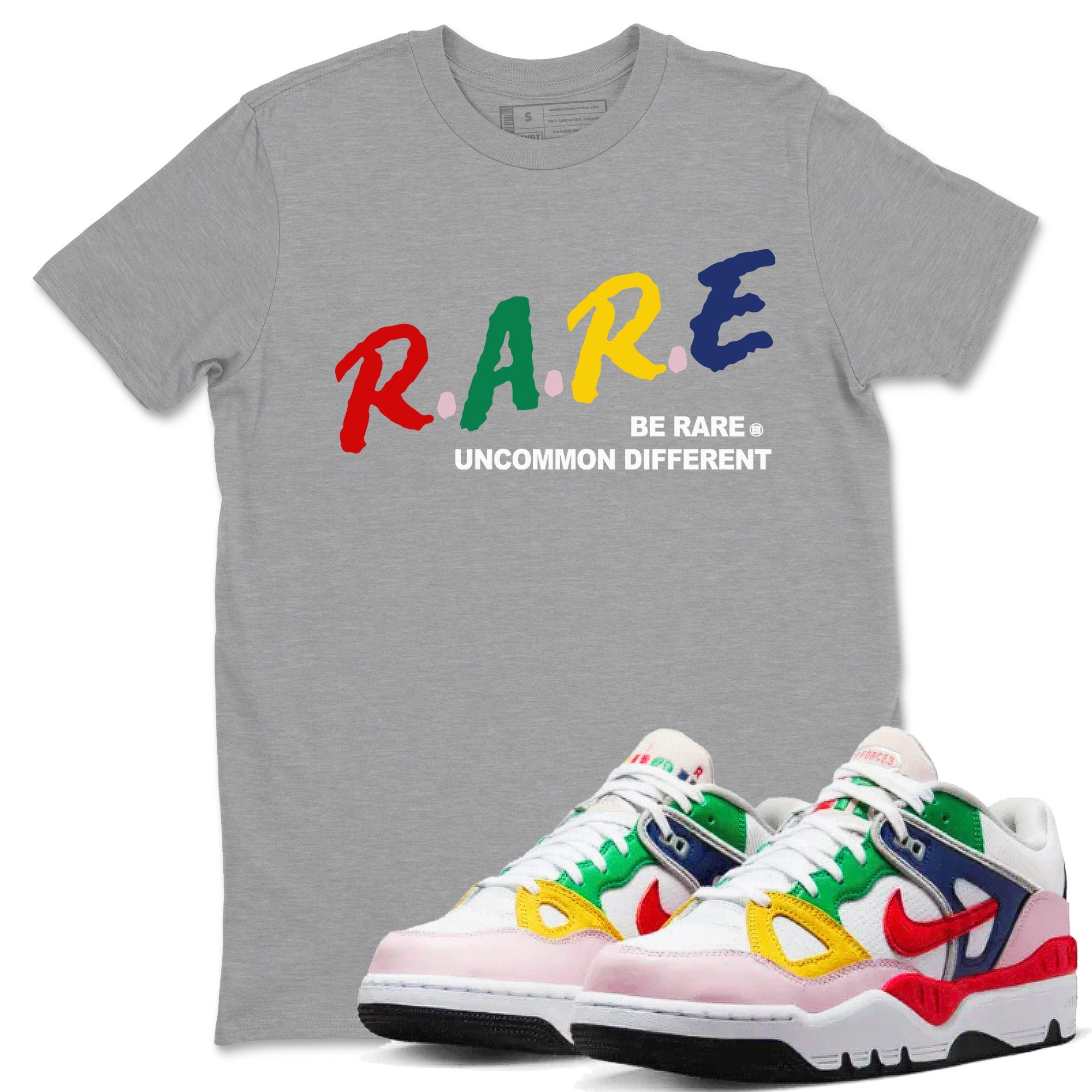 AF 3 Nigo shirtsto match jordans Be Rare Uncommon Different sneaker match tees Air Force 3 Low x Nigo Blue Void and Tour Yellow match shoes to clothes Drip Gear Zone unisex cotton Heather Grey 1 shirts
