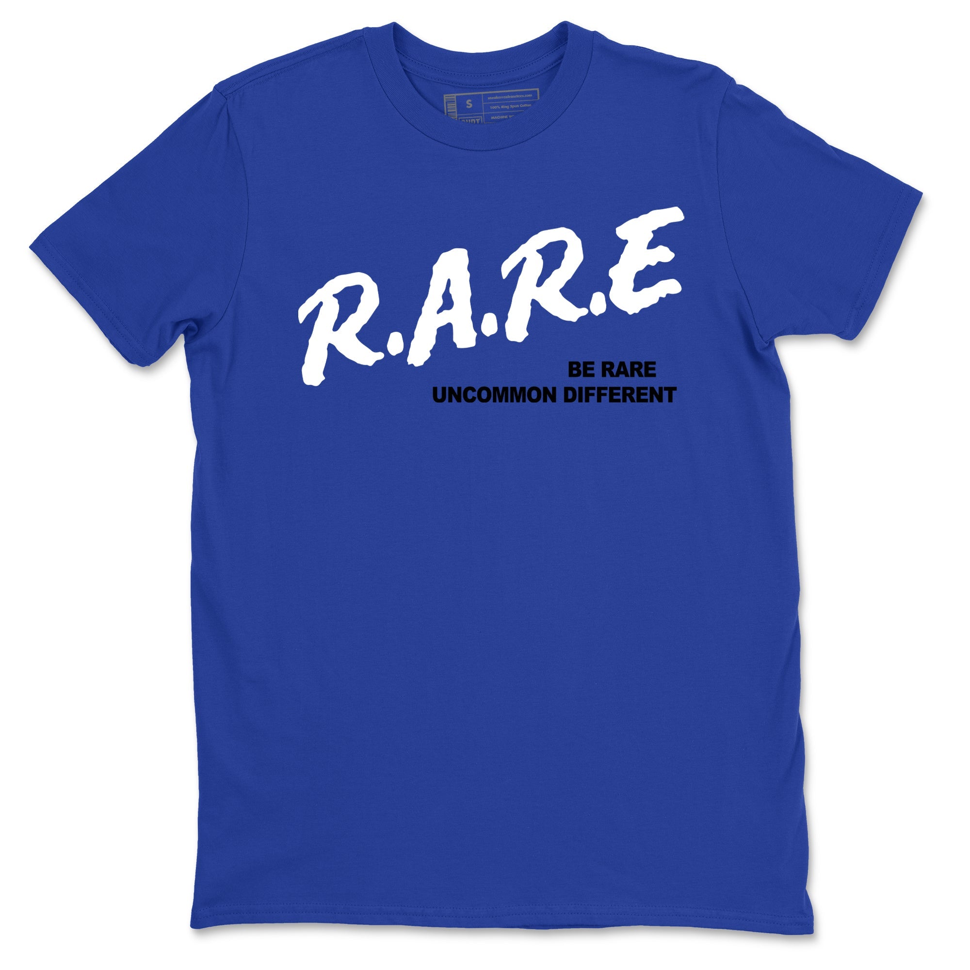 1s Game Royal shirts to match jordans Be Rare Uncommon Different sneaker match tees Air Jordan 1 Game Royal match shoes to clothes Drip Gear Zone unisex cotton Royal Blue 2 shirts