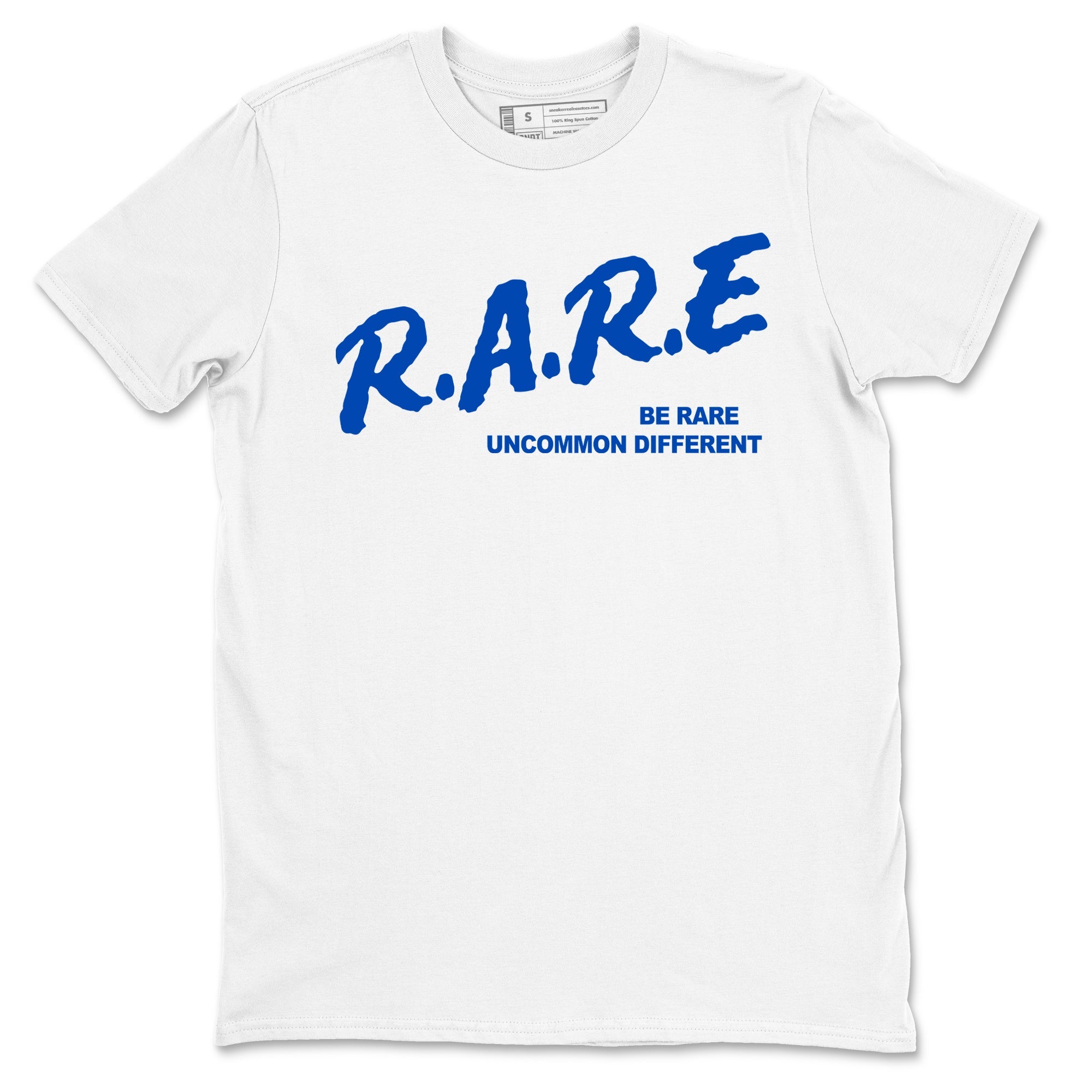 1s Game Royal shirts to match jordans Be Rare Uncommon Different sneaker match tees Air Jordan 1 Game Royal match shoes to clothes Drip Gear Zone unisex cotton White 2 shirts