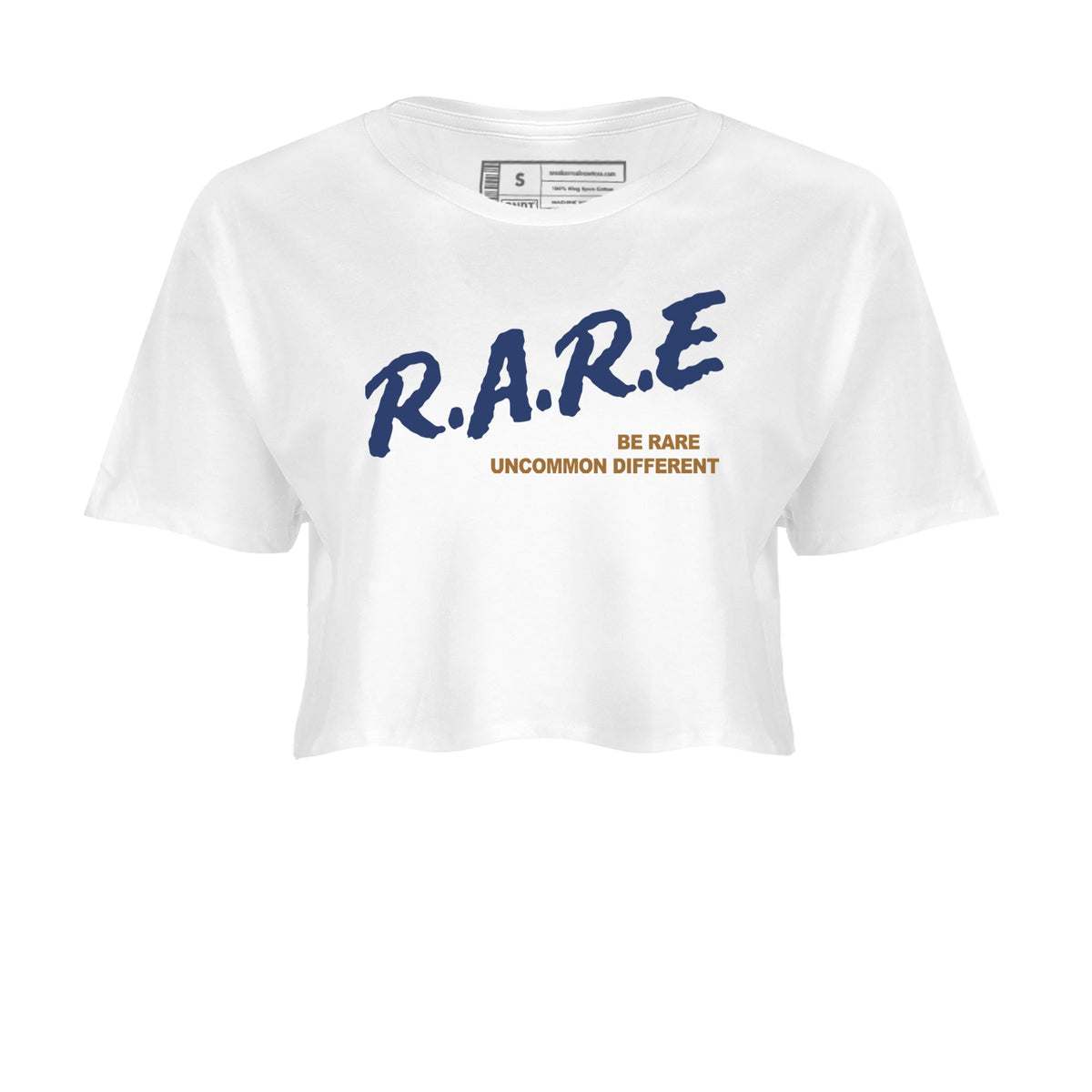 13s Midnight Navy shirts to match jordans Be Rare Uncommon Different sneaker match tees Air Jordan 13 Midnight Navy match shoes to clothes Drip Gear Zone unisex cotton White 2 crop tee