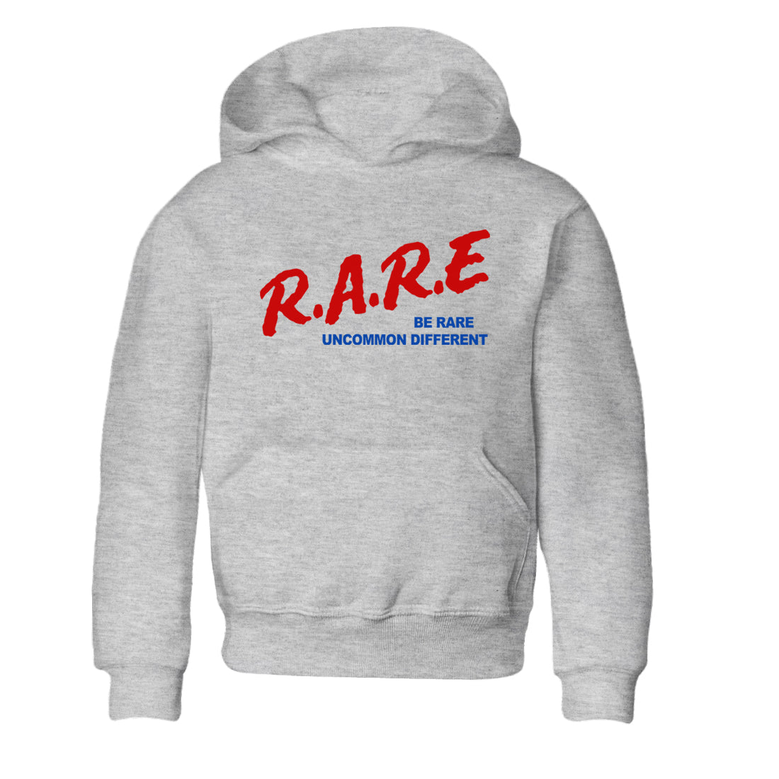 4s Rare Air shirts to match jordans Be Rare Uncommon Different sneaker match tees Air Jordan 4 Rare Air match shoes to clothes Drip Gear Zone Youth Baby Heather Grey 2 tee