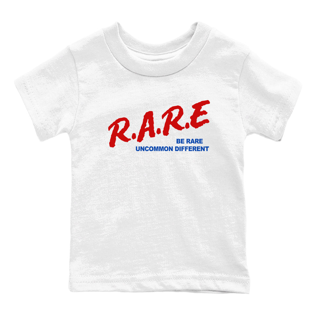 4s Rare Air shirts to match jordans Be Rare Uncommon Different sneaker match tees Air Jordan 4 Rare Air match shoes to clothes Drip Gear Zone Youth Baby White 2 tee