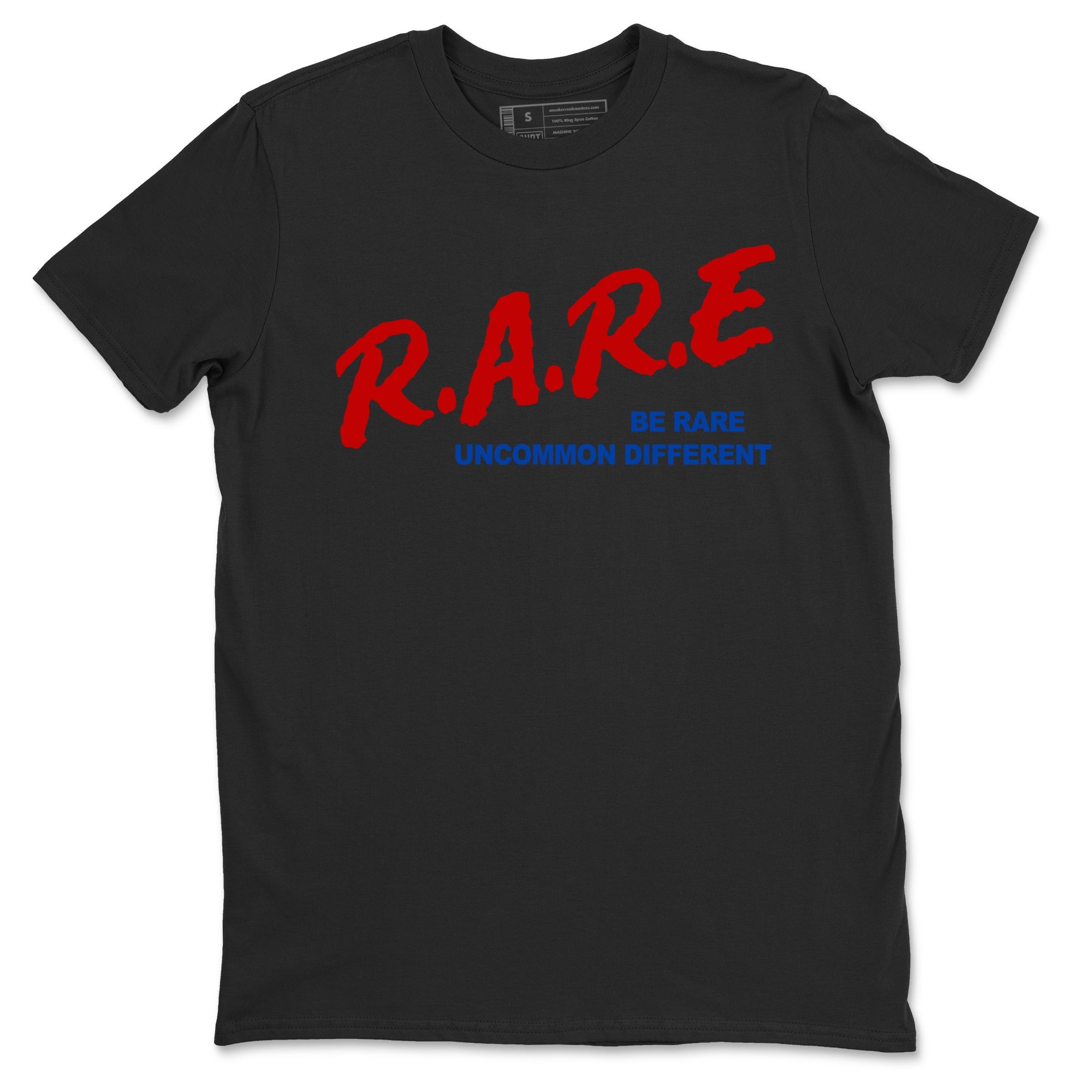 4s Rare Air shirts to match jordans Be Rare Uncommon Different sneaker match tees Air Jordan 4 Rare Air match shoes to clothes Drip Gear Zone unisex cotton Black 2 shirts