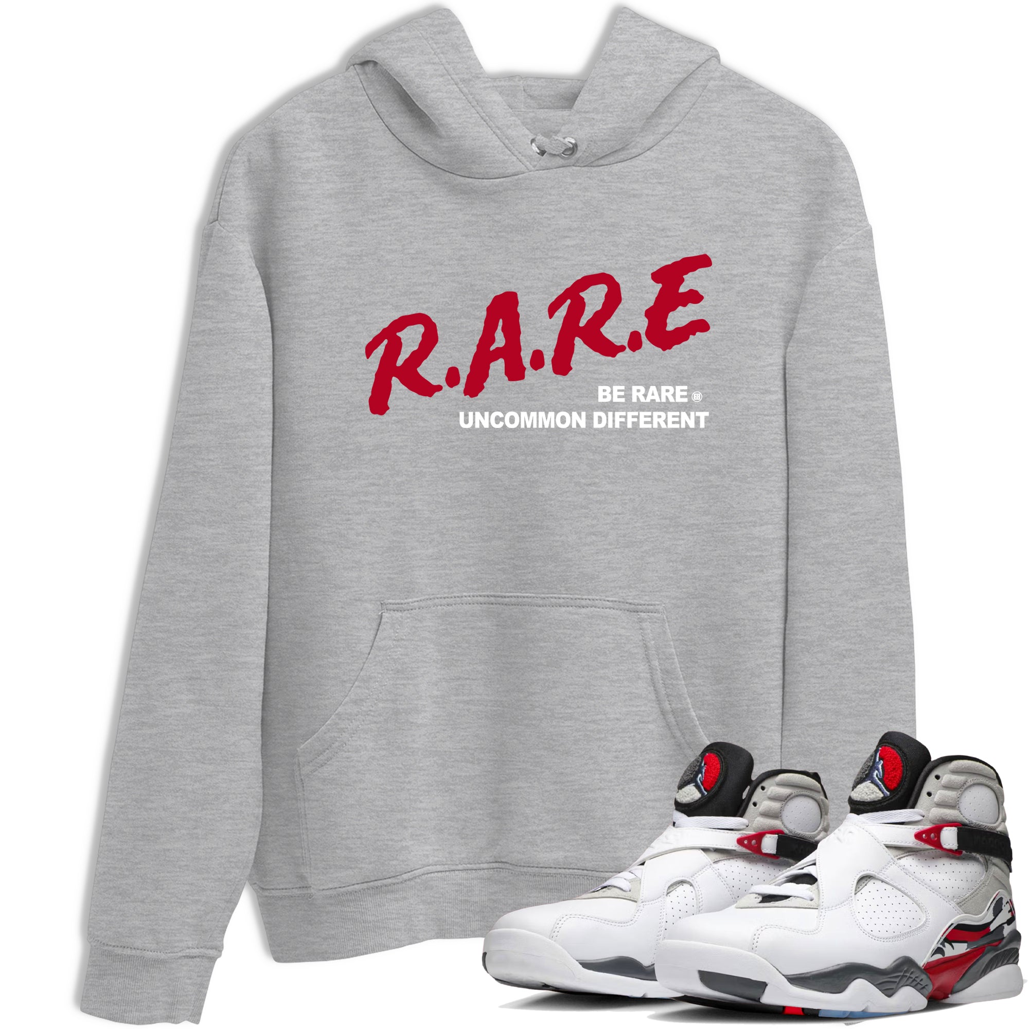 Sneaker Threads  Sneaker Tees To Match Air Jordan 8 Bunny  Be Rare Uncommon Different Graphic Tee Heather Grey 1. Perfect for Jordan releases 2025 colorways.