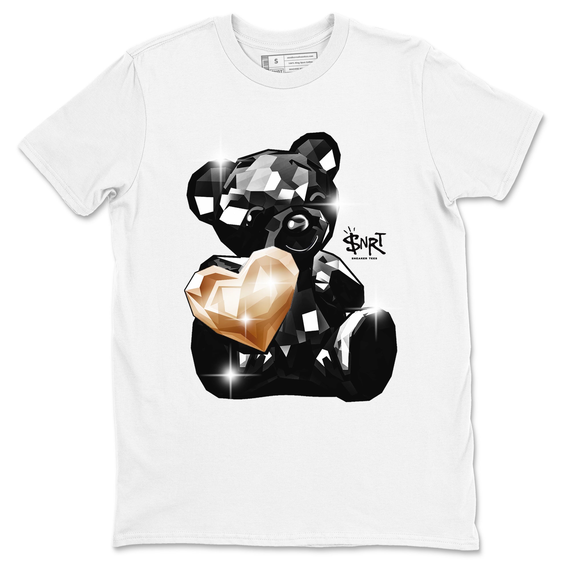Foams One Metallic Copper shirts to match jordans Bear Germs sneaker match tees Air Foamposite One Metallic Copper match shoes to clothes Drip Gear Zone unisex cotton White 2 shirts