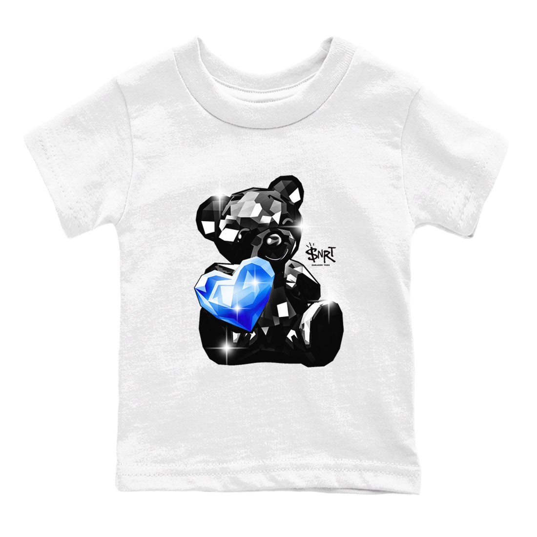 Foams One Royal shirts to match jordans Bear Germs sneaker match tees Air Foamposite One Royal match shoes to clothes Drip Gear Zone Youth Baby White 2 tee