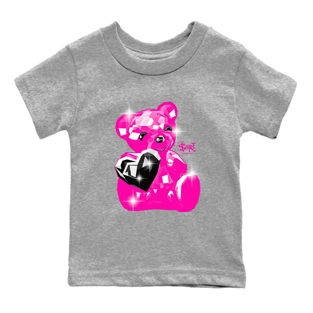 Nike KD 4 Retro Aunt Pearl shirts to match jordans Bear Germs sneaker match tees Nike KD 4 Aunt Pearl match shoes to clothes Drip Gear Zone Youth Baby Heather Grey 2 tee