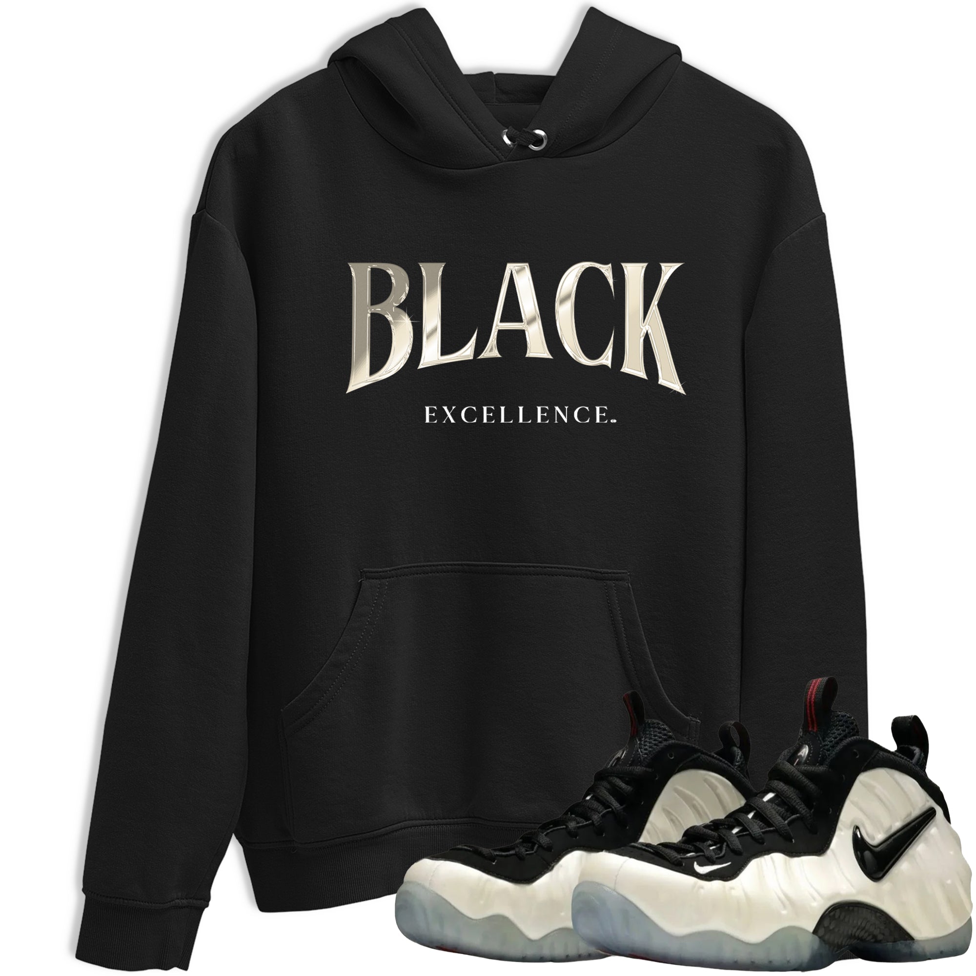 Sneaker Threads  Sneaker Tees To Match Air Foamposite One Pearl  Black Excellence Graphic Tee Black 1. Perfect for Jordan releases 2025 colorways.