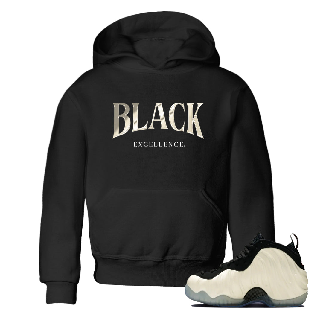 Sneaker Threads  Sneaker Tees To Match Air Foamposite One Pearl  Black Excellence Youth Graphic Tee Black 1. Perfect for Jordan releases 2025 colorways.