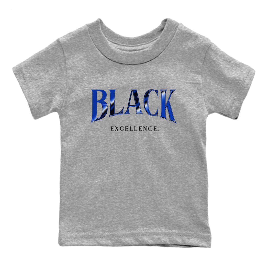 Foams One Royal shirts to match jordans Black Excellence sneaker match tees Air Foamposite One Royal match shoes to clothes Drip Gear Zone Youth Baby Heather Grey 2 tee