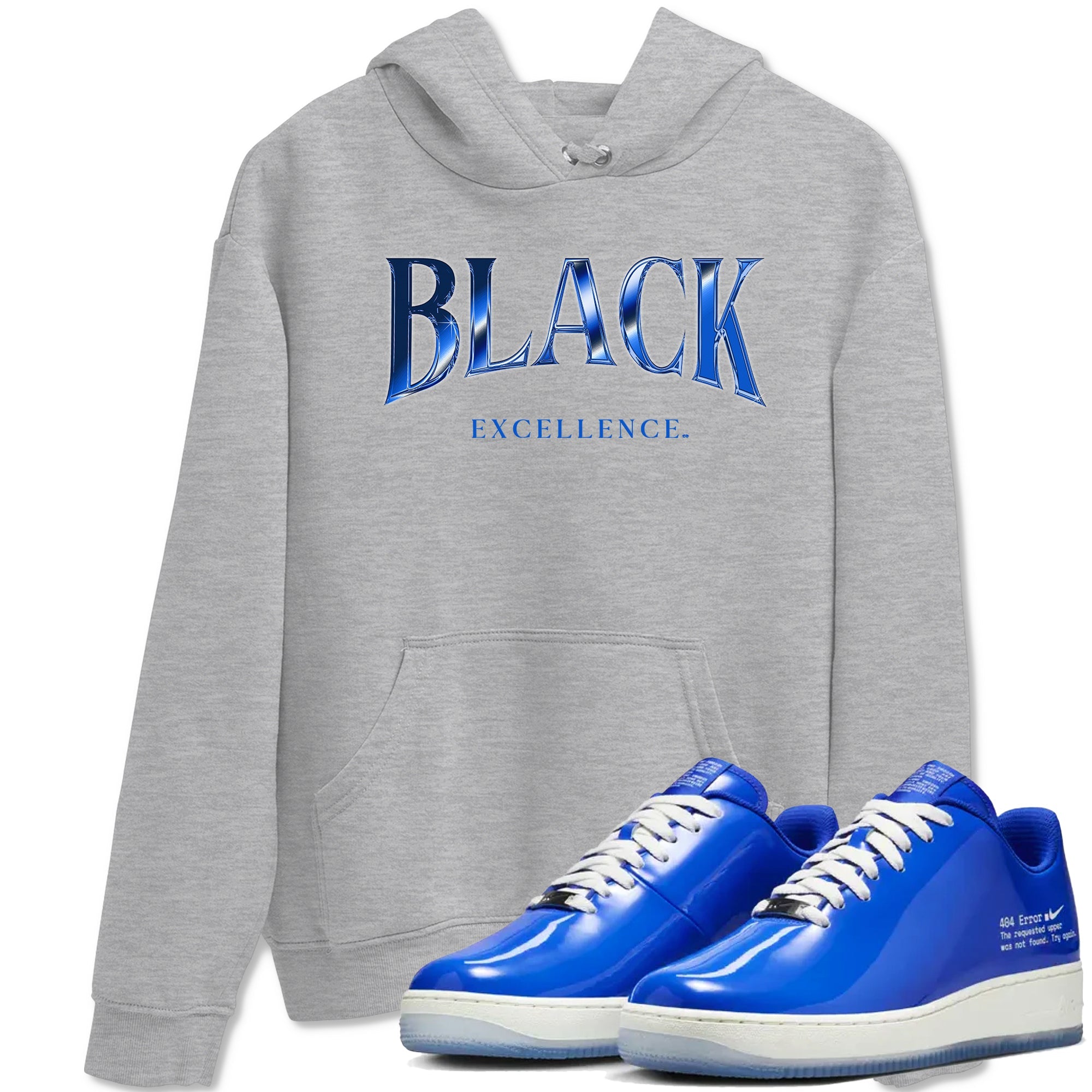 Air Force 1 404 Error shirt to match jordans Black Excellence sneaker tees Air Force 1 404 Error Drip Gear Zone unisex cotton Heather Grey 1 crew neck shirt