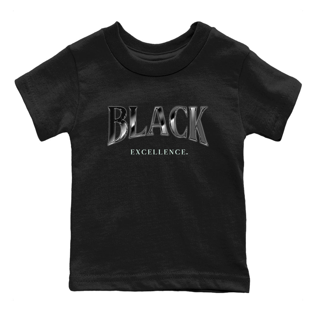 3s Green Glow shirt to match jordans Black Excellence sneaker tees Air Jordan 3 Green Glow Drip Gear Zone baby toddler Black 2 cotton Shirt
