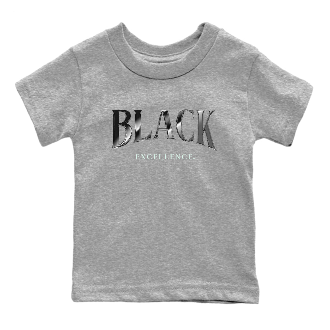 3s Green Glow shirt to match jordans Black Excellence sneaker tees Air Jordan 3 Green Glow Drip Gear Zone baby toddler Heather Grey 2 cotton Shirt