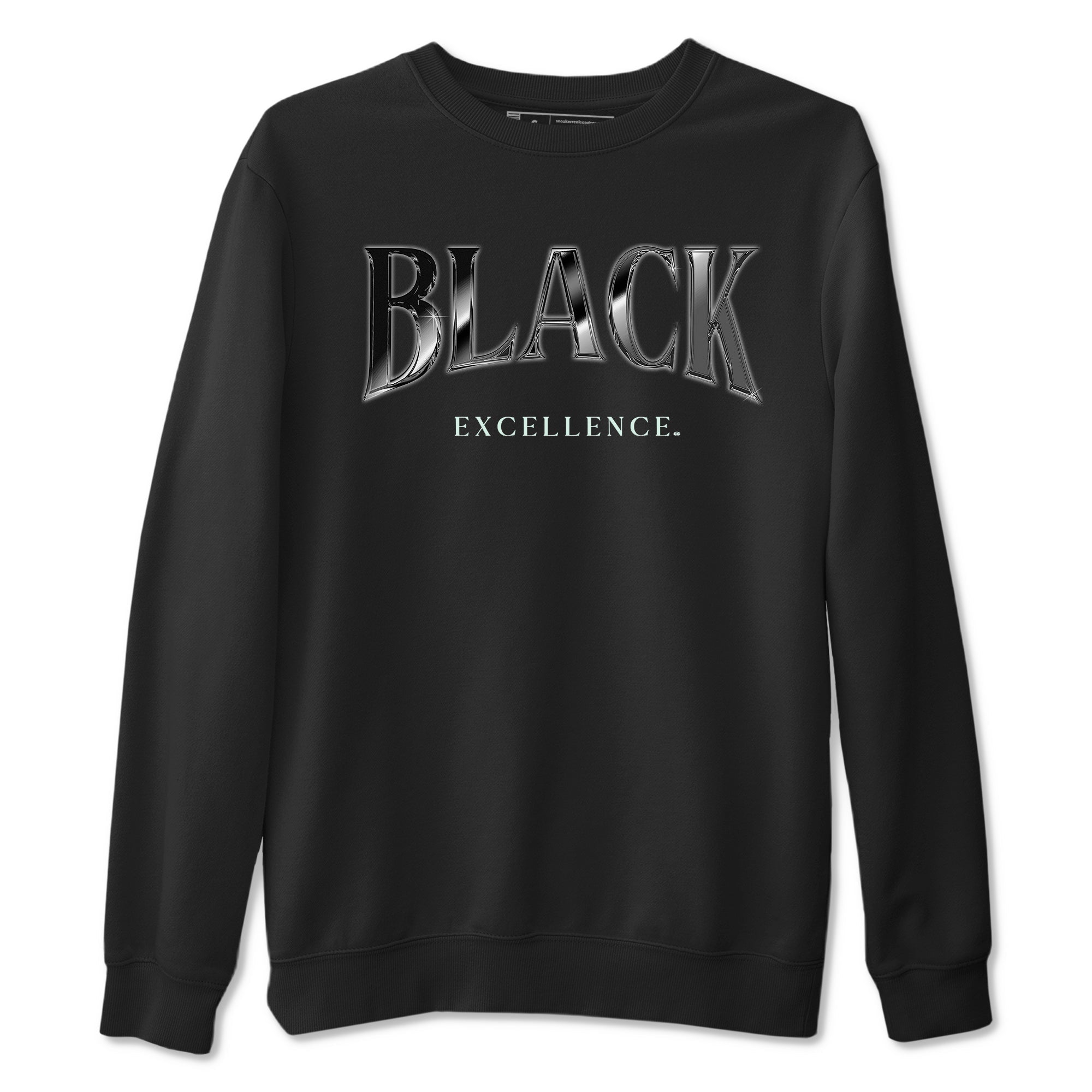 3s Green Glow shirt to match jordans Black Excellence sneaker tees Air Jordan 3 Green Glow Drip Gear Zone unisex cotton Black 2 crew neck shirt