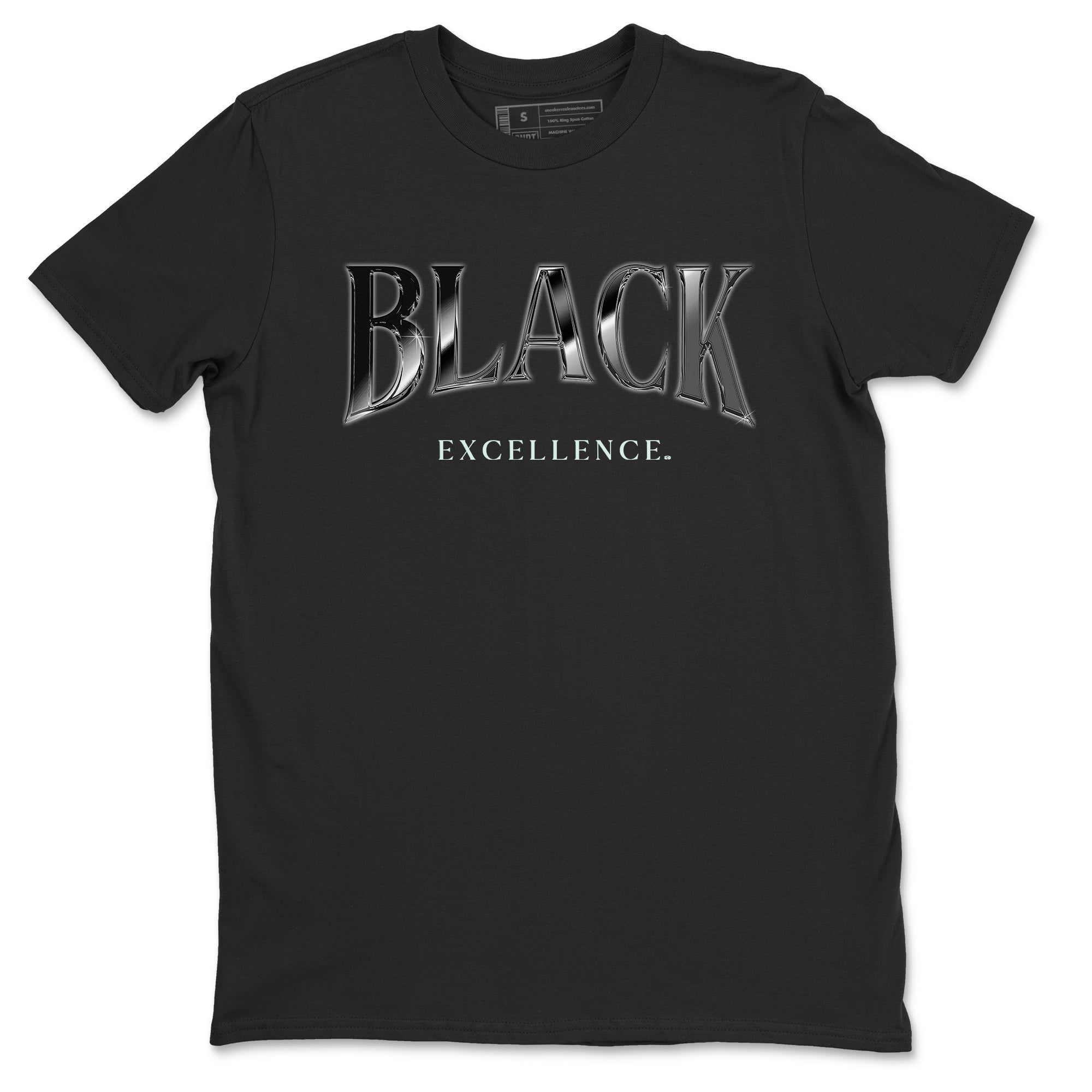 3s Green Glow shirt to match jordans Black Excellence sneaker tees Air Jordan 3 Green Glow Drip Gear Zone unisex cotton Black 2 crew neck shirt