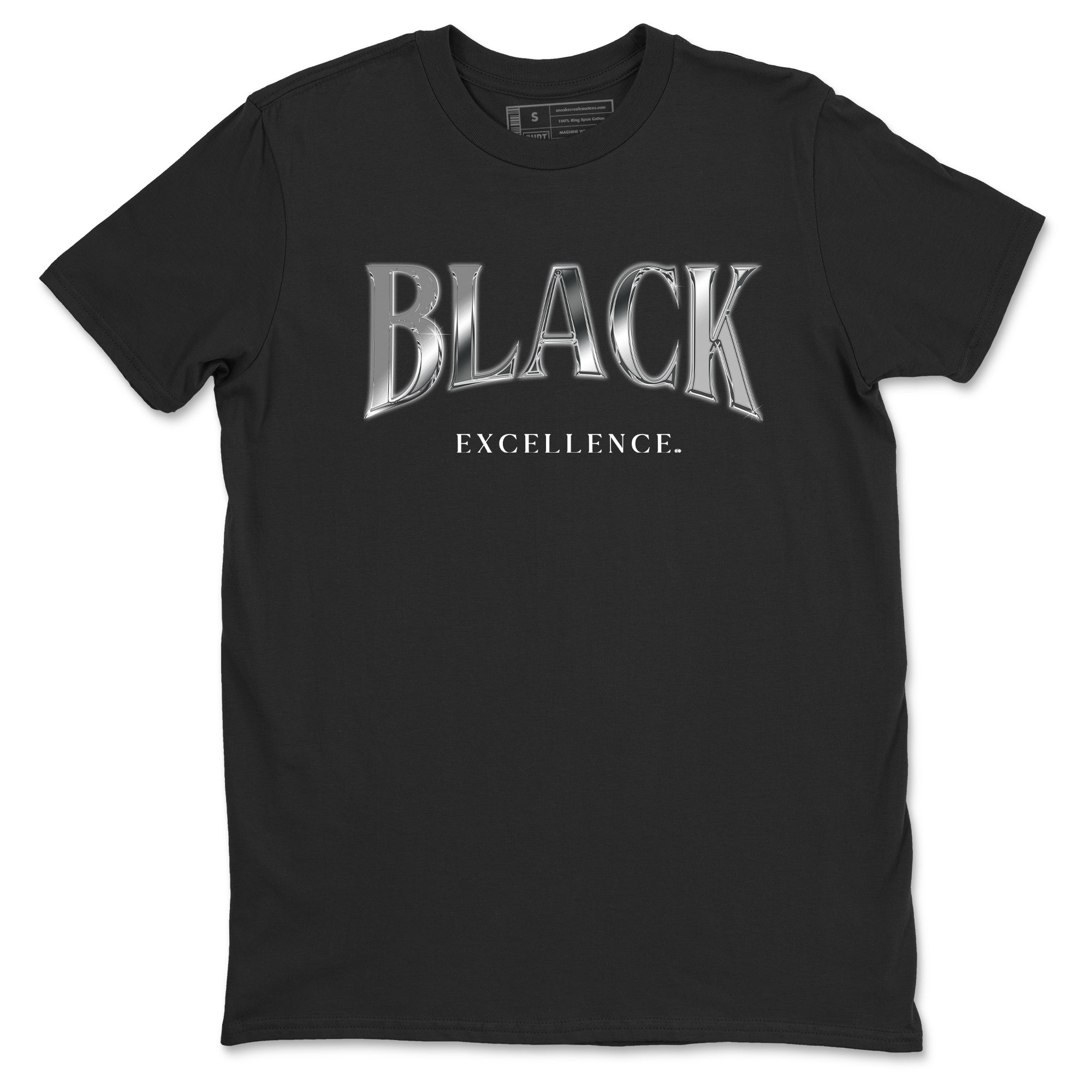 Sneaker Threads  Sneaker Tees To Match Air Jordan 4 Black Cat  Black Excellence Graphic Tee Black 2. Perfect for Jordan releases 2025 colorways.