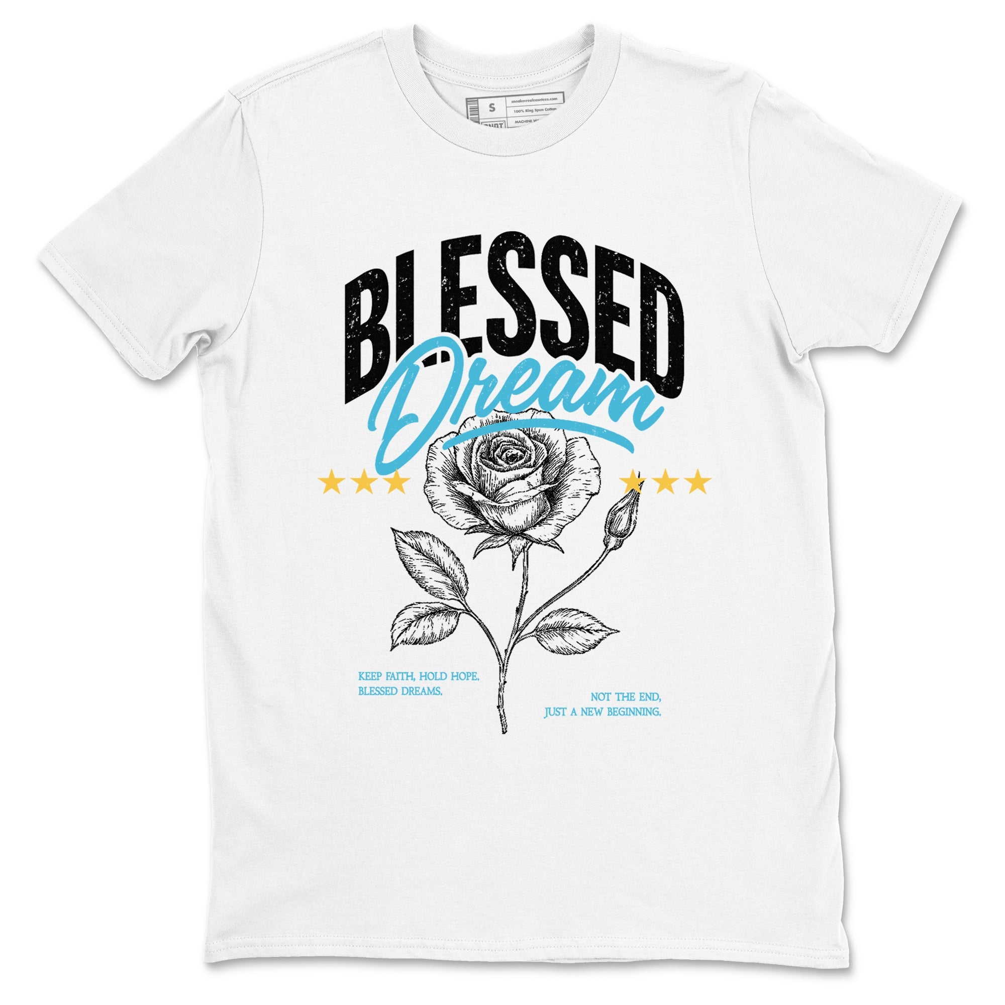 Sneaker Threads  Sneaker Tees To Match Air Jordan 11 Retro Gamma  Blessed Dream Graphic Tee White 2. Perfect for Jordan releases 2025 colorways.