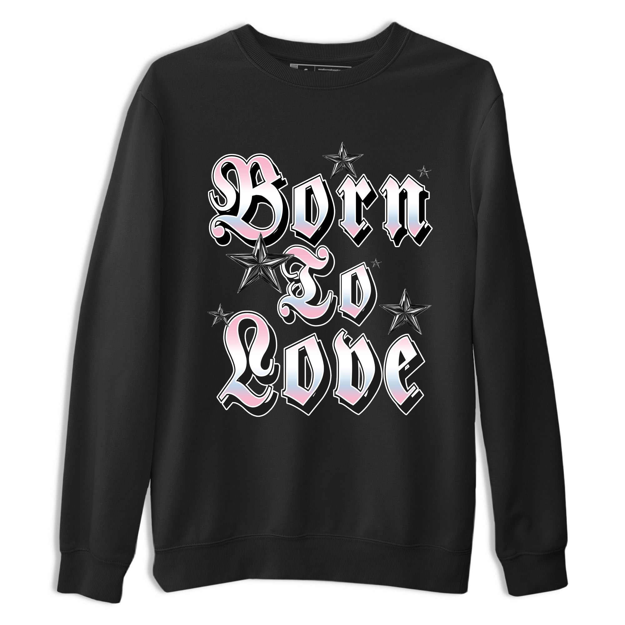 Sneaker match tees  Sneaker Tees To Match Air Jordan 5 Medium Soft Pink Shoes  Born To Love Tee Black 2