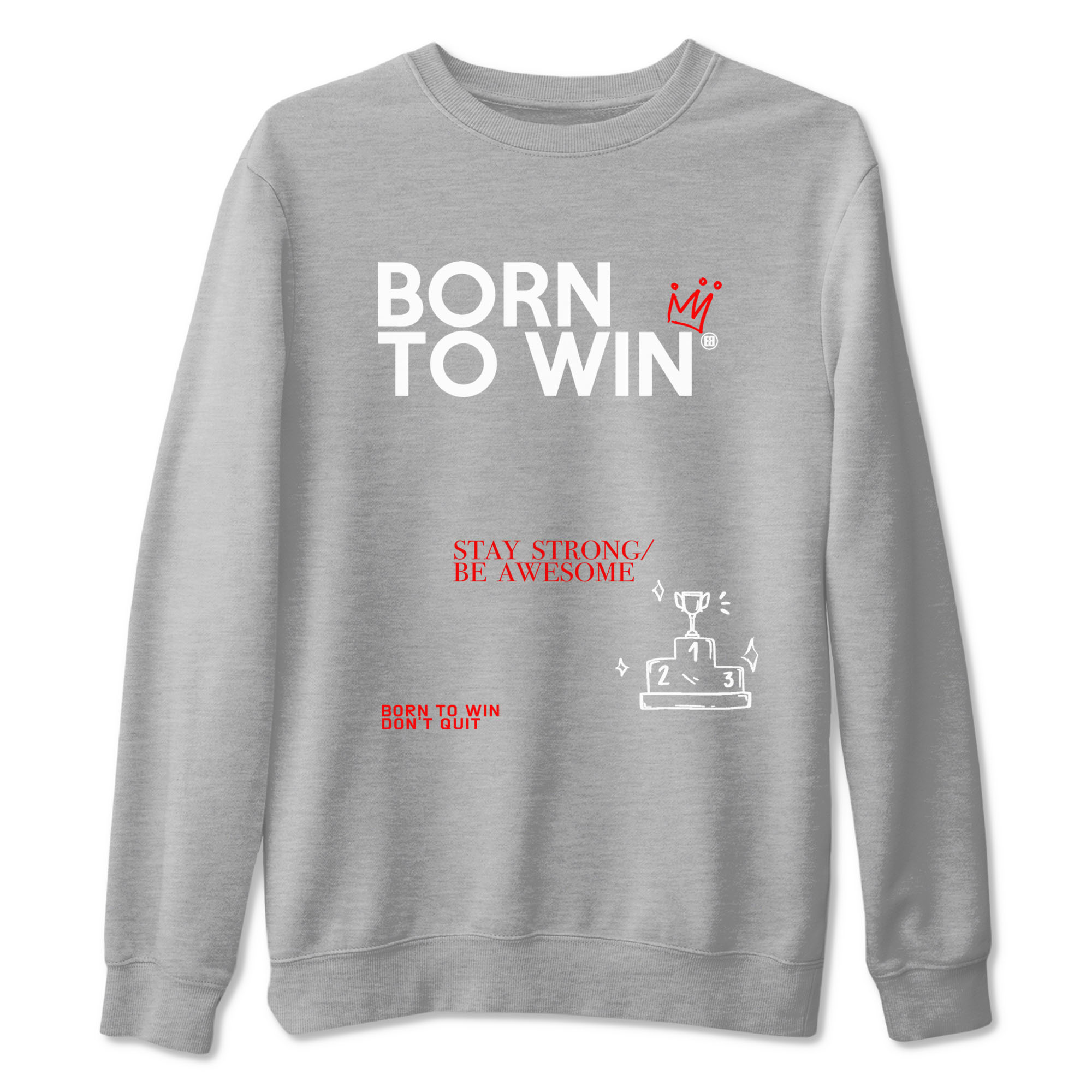 Air Jordan 12 Retro Taxi Flip shirts to match jordans Born To Win sneaker match tees 12s Red Taxi Drip Gear Zone unisex cotton Heather Grey 2 crew neck shirt