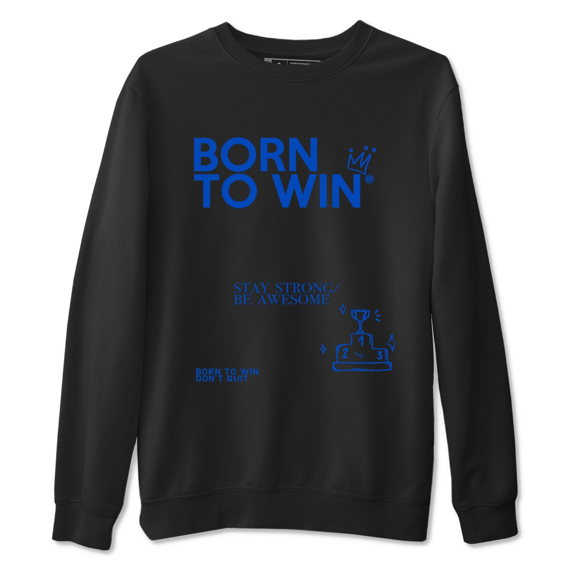 Yeezy Slide Azure shirts to match jordans Born To Win sneaker match tees Yeezy Slide Azure Drip Gear Zone streetwear brand Black 2 unisex cotton tee