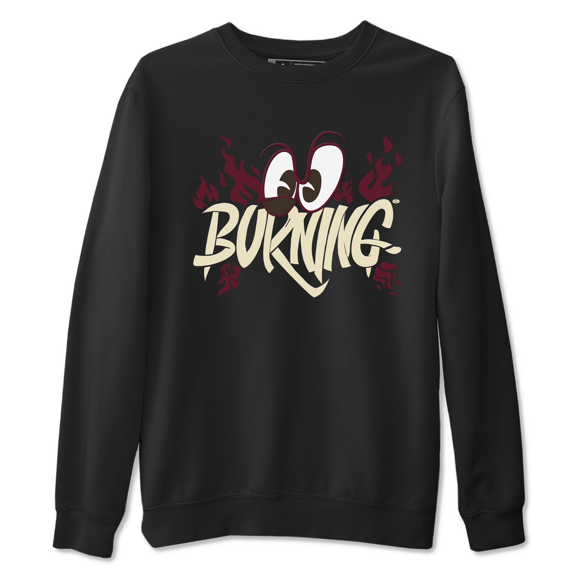 3s A Ma Maniere x Burgundy Crush shirts to match jordans Burning sneaker match tees A Ma Maniere x Air Jordan 3 Burgundy Crush Sneaker Release Tees unisex cotton Black 2 crew neck shirts