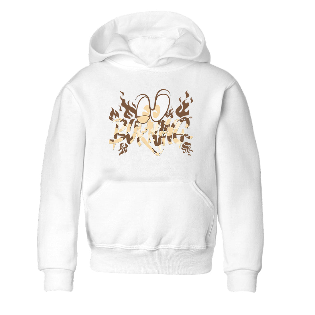 3s Desert Camo shirts to match jordans Burning sneaker match tees Air Jordan 3 Desert Camo Drip Gear Zone streetwear brand Baby and Youth White 2 cotton tee