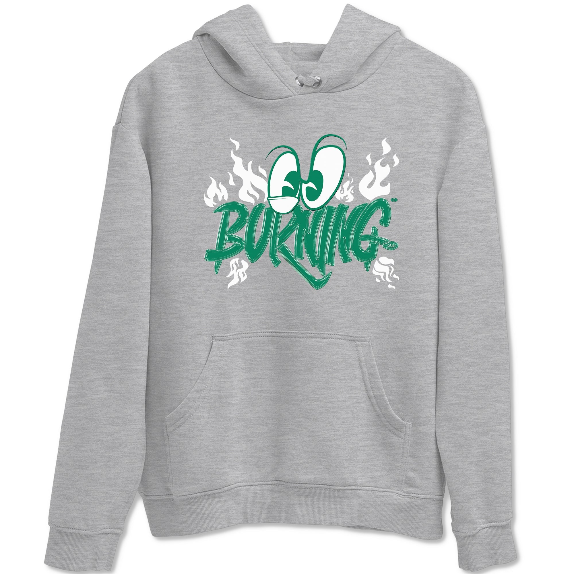 4s Oxidized Green shirts to match jordans Burning sneaker match tees Air Jordan 4 Oxidized Green Drip Gear Zone streetwear brand Heather Grey 2 unisex cotton tee