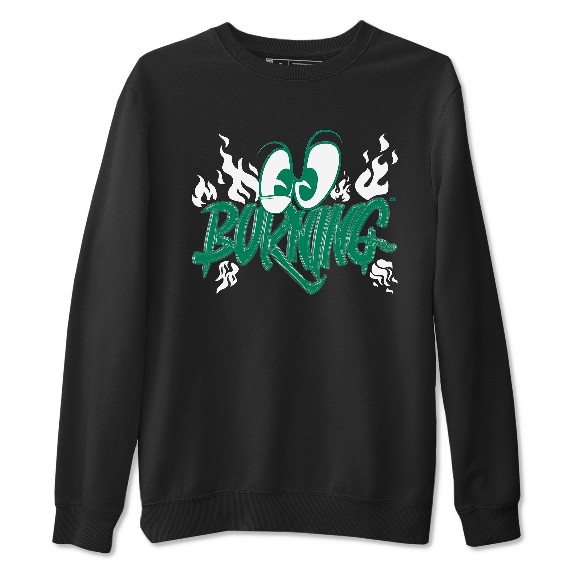 4s Oxidized Green shirts to match jordans Burning sneaker match tees Air Jordan 4 Oxidized Green Drip Gear Zone streetwear brand Black 2 unisex cotton tee