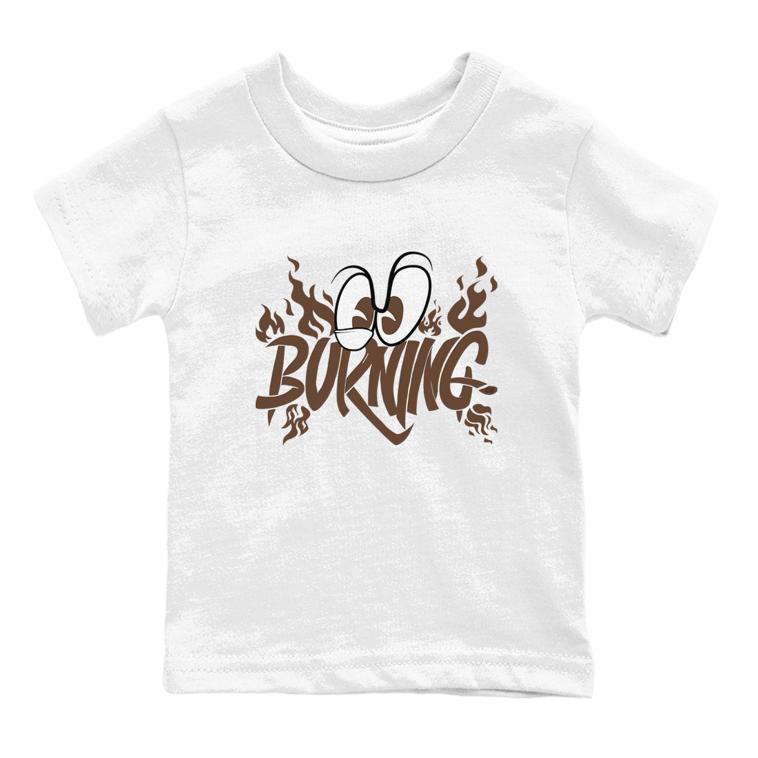 Yeezy Slide Flax shirts to match jordans Burning sneaker match tees Yeezy Slide Flax Drip Gear Zone streetwear brand Baby and Youth White 2 cotton tee