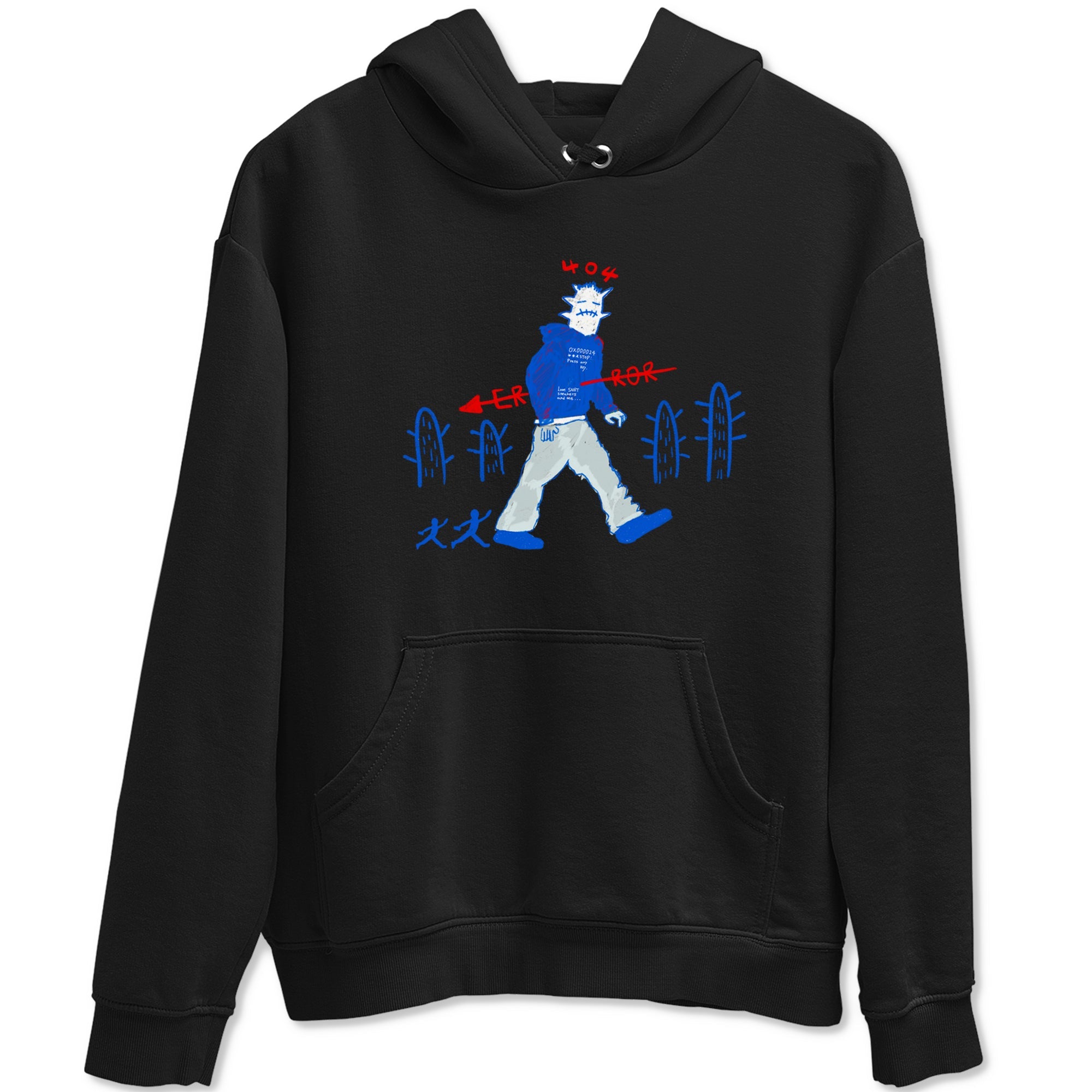 Air Force 1 404 Error shirt to match jordans Cactus Man sneaker tees Air Force 1 404 Error Drip Gear Zone unisex cotton Black 2 crew neck shirt