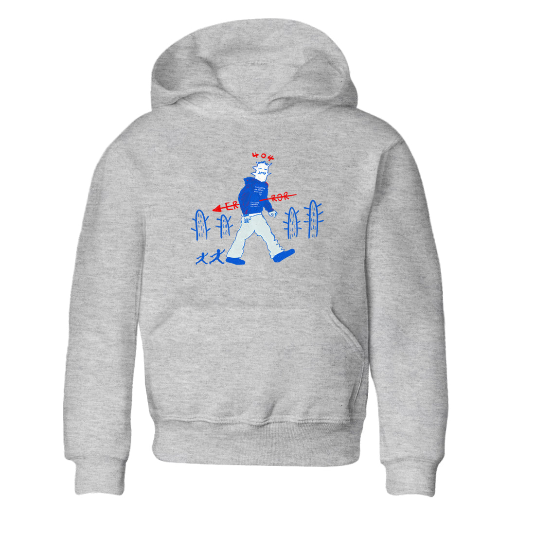 Air Force 1 404 Error shirt to match jordans Cactus Man sneaker tees Air Force 1 404 Error Drip Gear Zone baby toddler Heather Grey 2 cotton Shirt