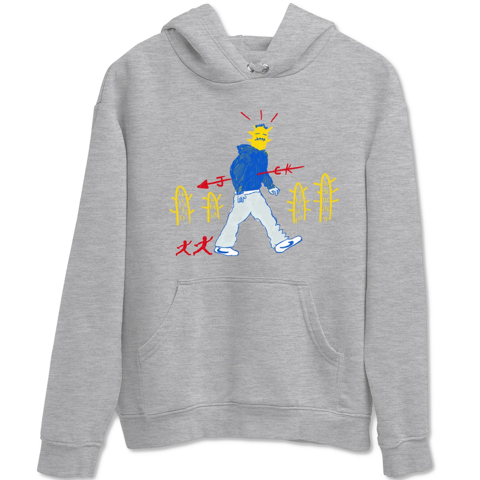 Air Jordan 1 Low x Travis Scott x Canary shirt to match jordans Cactus Man sneaker tees AJ1 Travis Scott Canary Streetwear Brand Drip Gear Zone unisex cotton Heather Grey 2 crew neck shirt