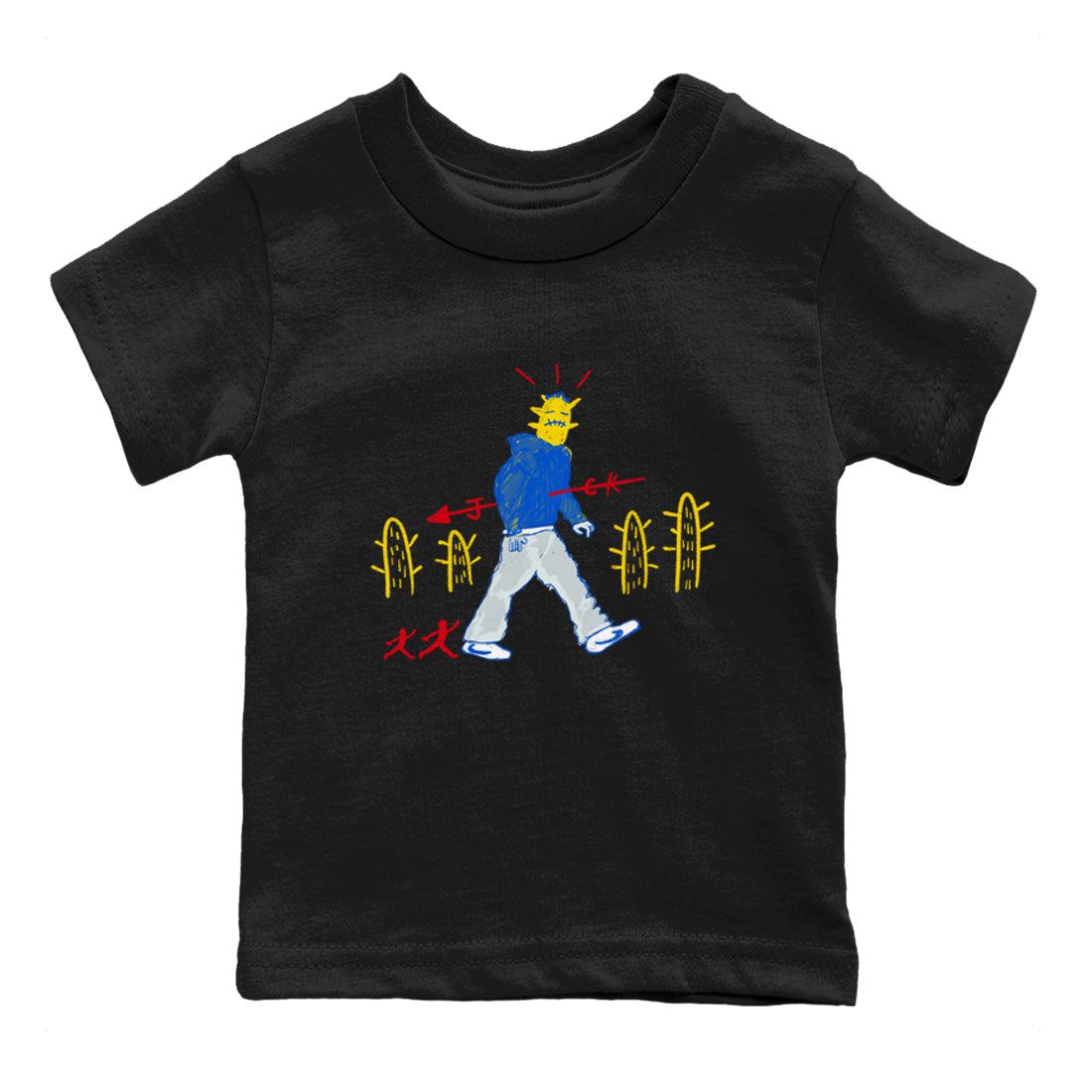 Air Jordan 1 Low x Travis Scott x Canary shirt to match jordans Cactus Man sneaker tees Air Jordan 1 Travis Scott Canary Streetwear Brand Drip Gear Zone baby toddler Black 2 cotton Shirt