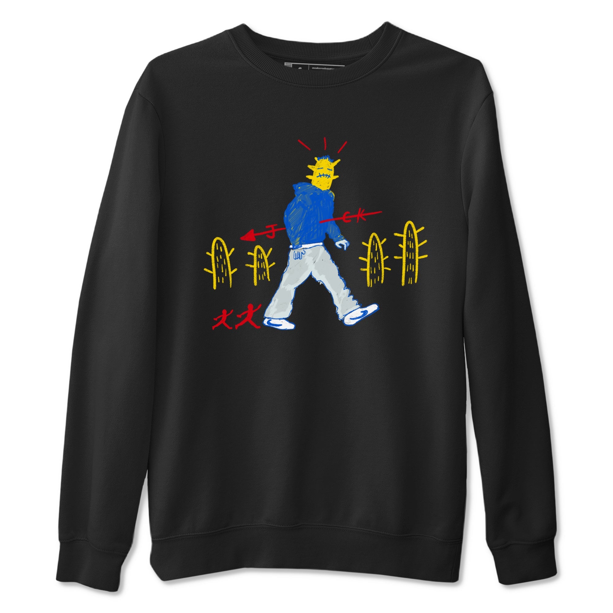 Air Jordan 1 Low x Travis Scott x Canary shirt to match jordans Cactus Man sneaker tees AJ1 Travis Scott Canary Streetwear Brand Drip Gear Zone unisex cotton Black 2 crew neck shirt