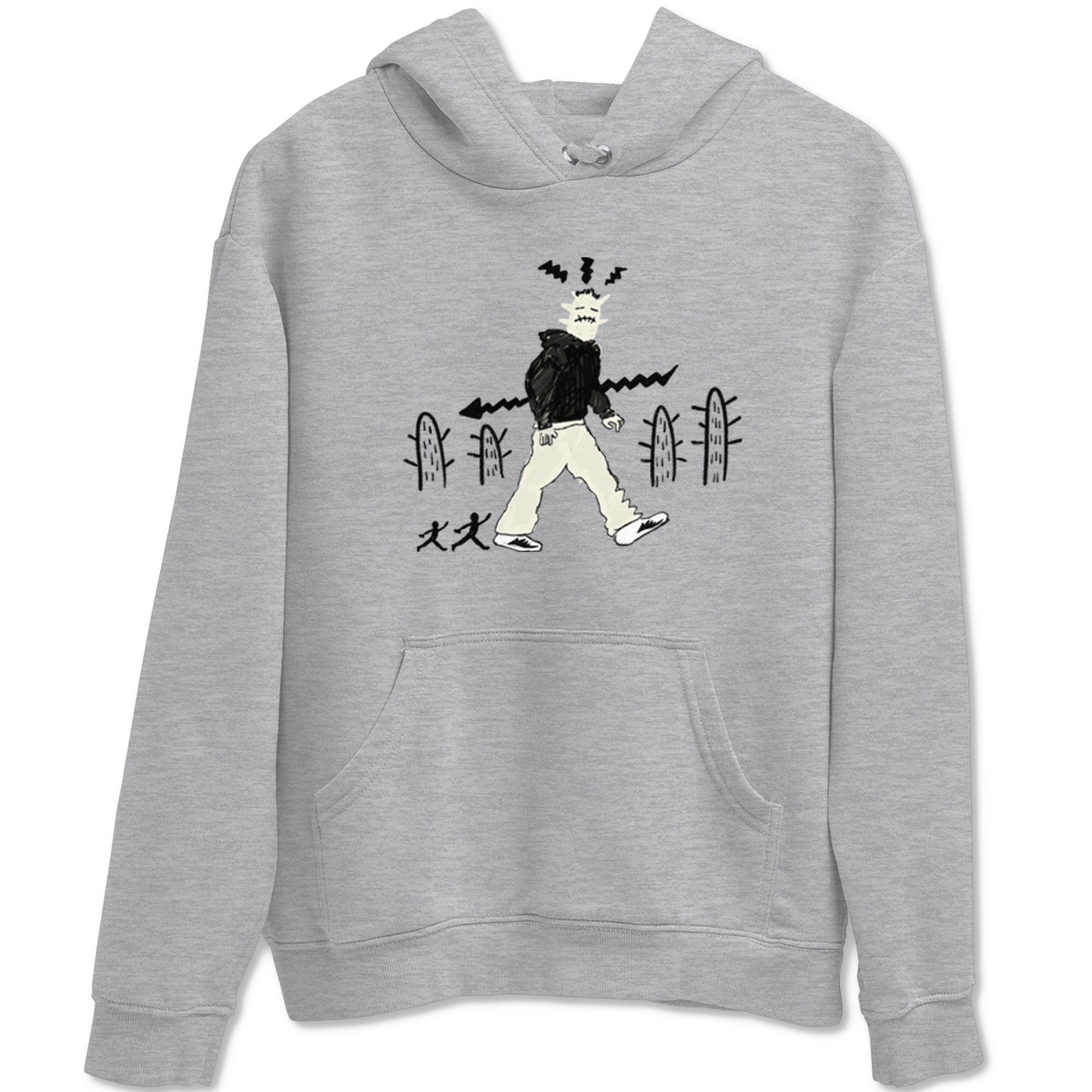 AJ5 Sail shirt to match jordans Cactus Man sneaker tees Air Jordan 5 Sail Drip Gear Zone unisex cotton Heather Grey 2 crew neck shirt